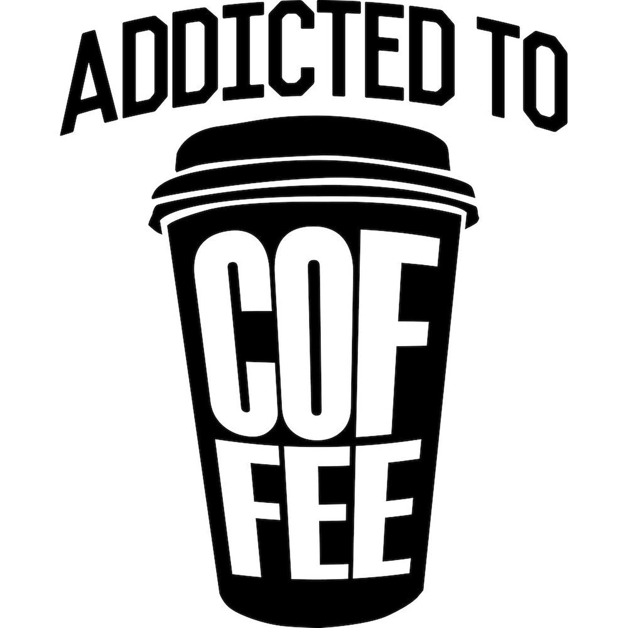 Addicted To Coffee 11 oz (325 ml) Ceramic Coffee Mug - Perfect for Office, Home & Gifts - Funny Coffee Lover Gift Idea
