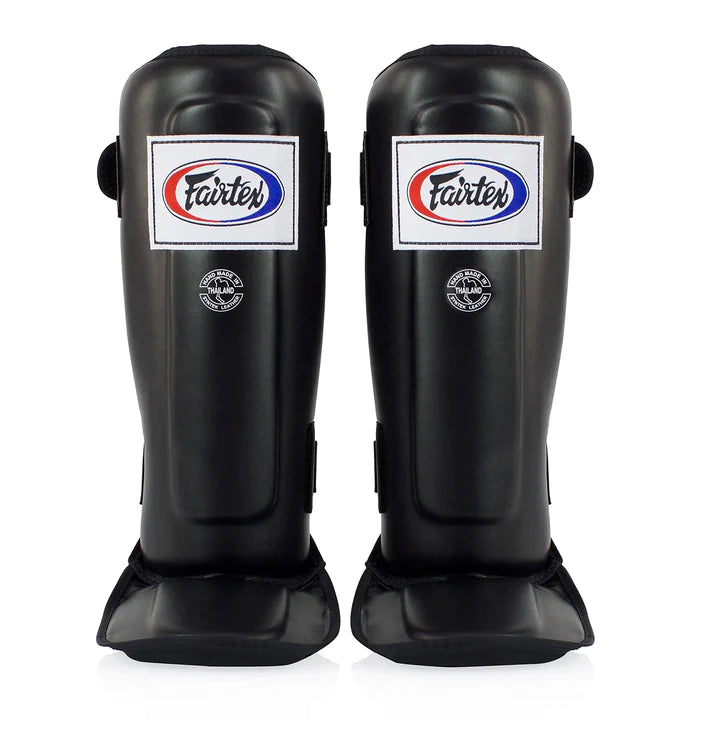 Fairtex SP3 Pro Style Muay Thai Shin Guards - Premium Kickboxing & MMA Protective Gear for Training, Sparring & Competition