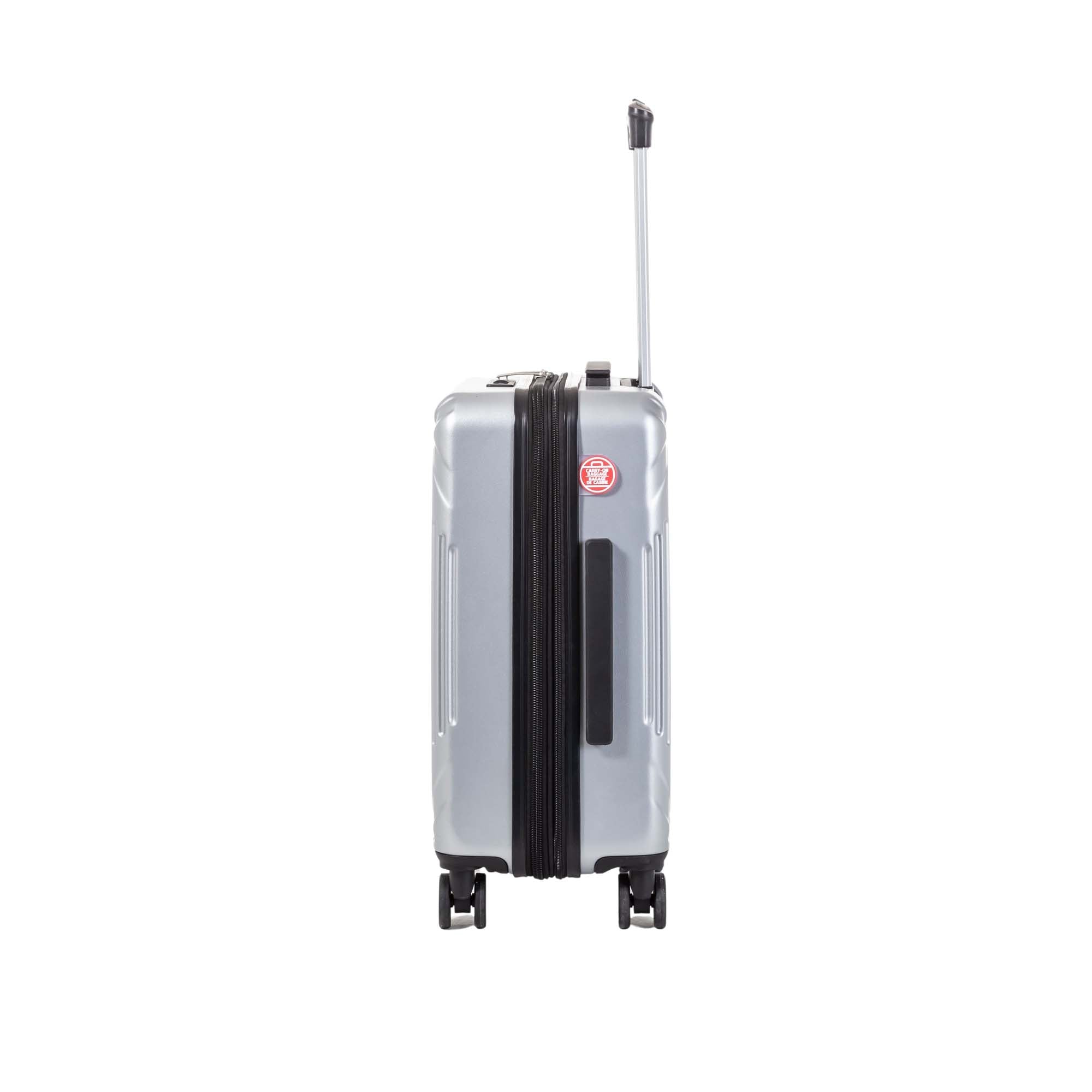 Air Canada Milan Carry On Hardside Expandable Luggage - Lightweight Spinner Suitcase for Travel, Business Trips & Weekend Getaways