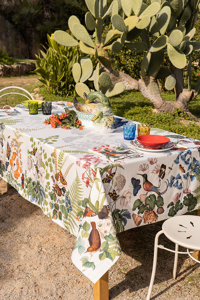Felci Premium Satin Tablecloth 142x71 Inches - Elegant Rectangular Dining Table Cover for Weddings, Parties & Formal Events