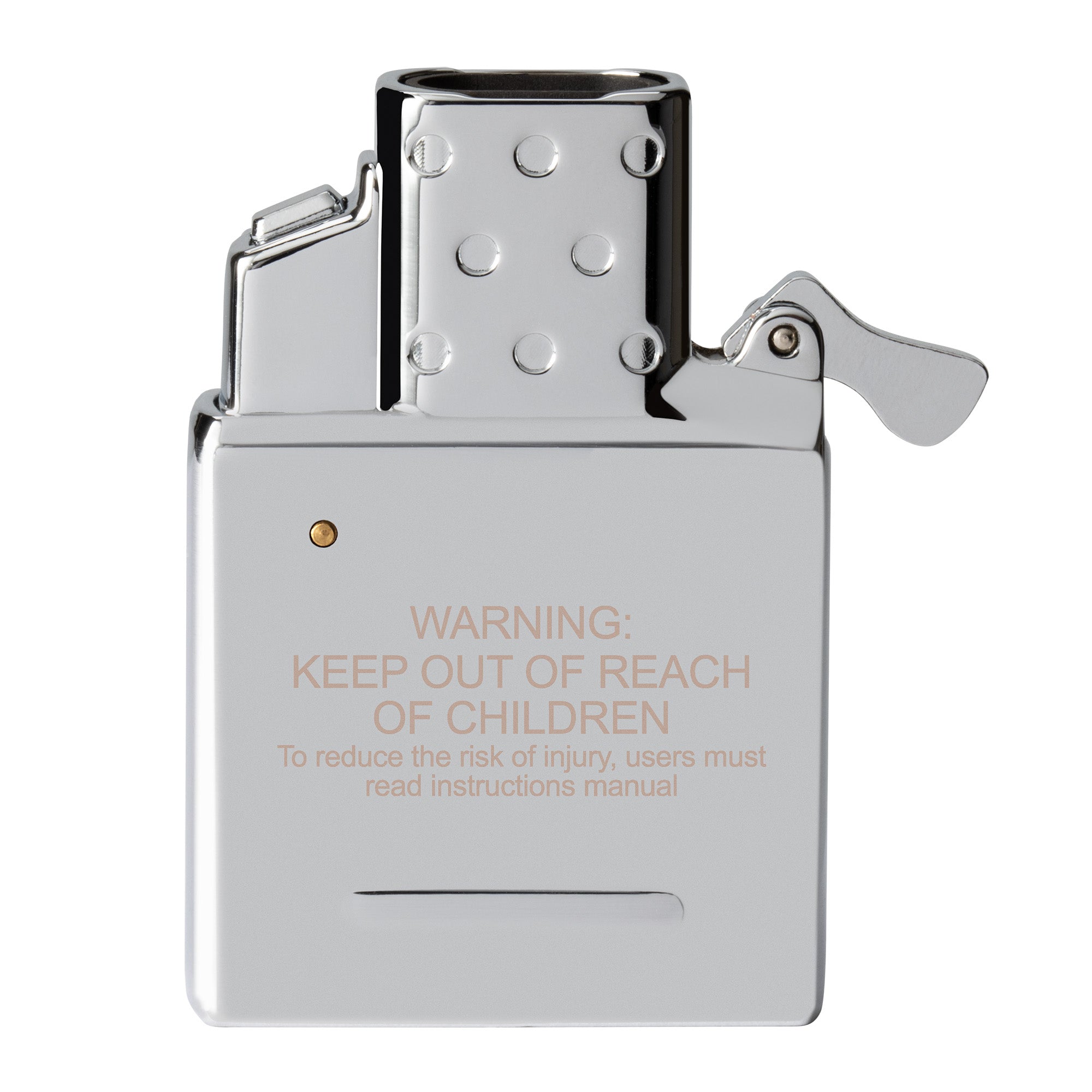 Double Arc Rechargeable Lighter Insert - USB Windproof Plasma Lighter for Cigars, Candles & Camping (Perfect for Outdoor Adventures, Home Use & Gifts)