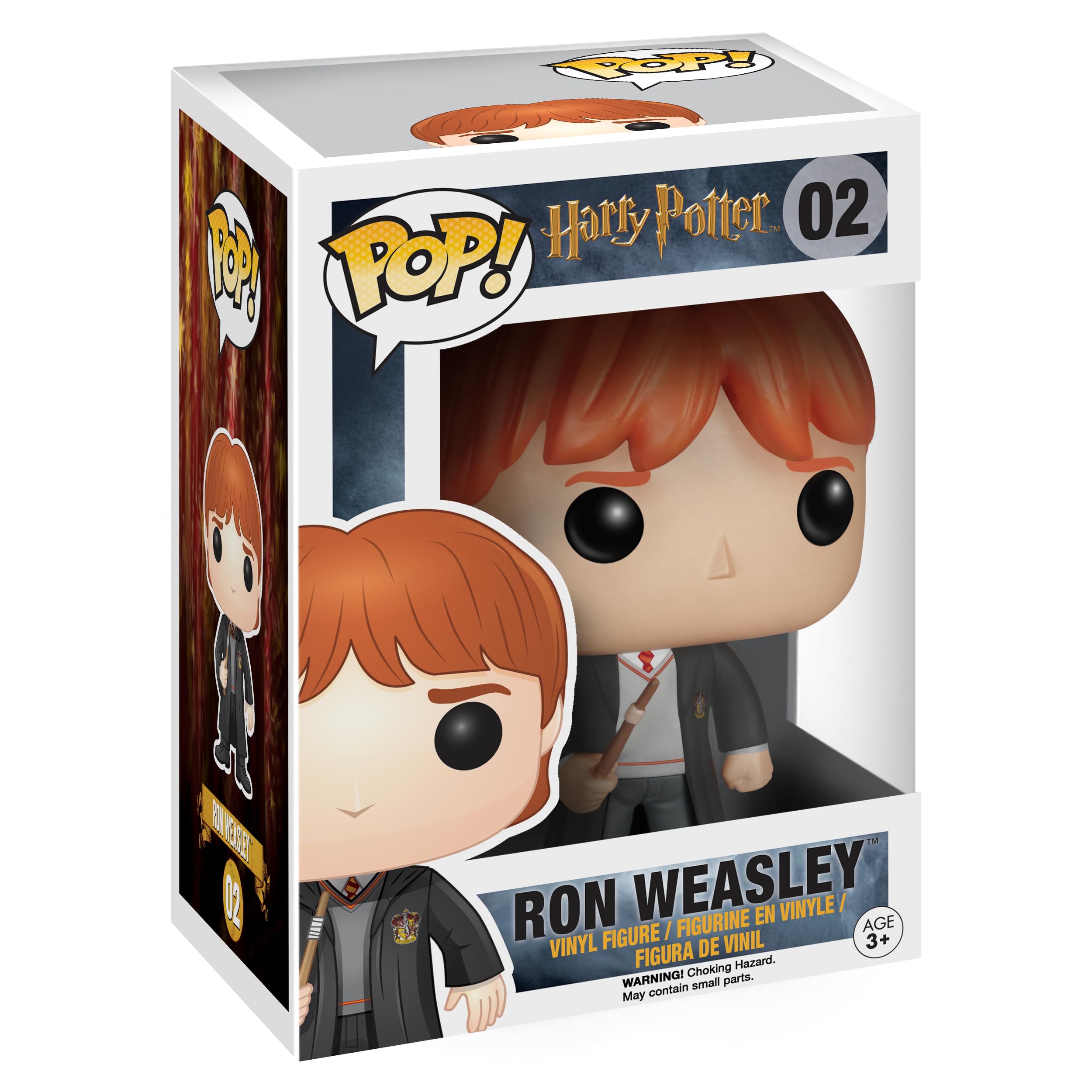 Funko POP! Movies: Harry Potter Ron Weasley Collectible Vinyl Figure #5859 - Perfect for Potterhead Collections, Office Decor & Gift Giving