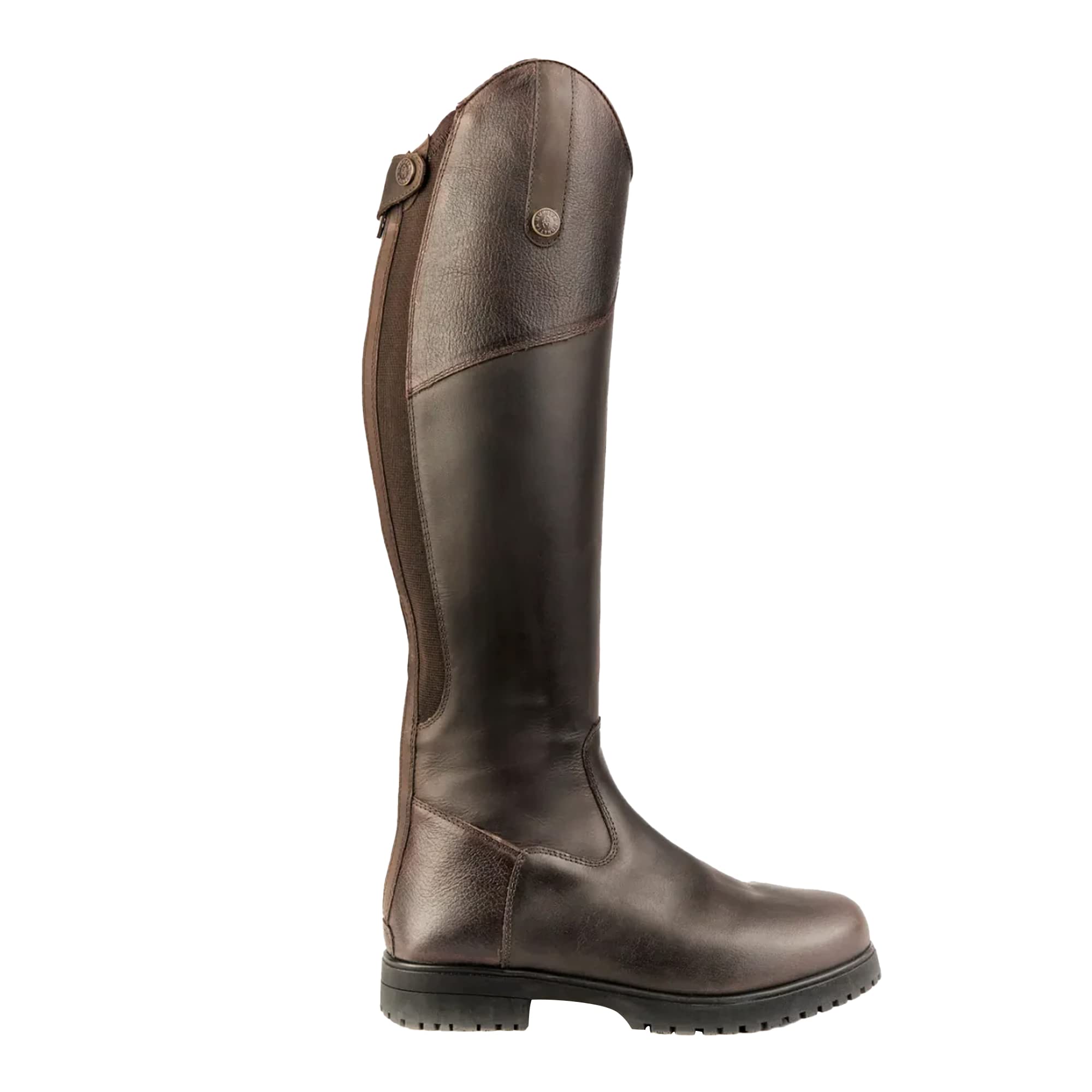 Moretta Shires Ventura Women's Riding Boots - Brown Leather Equestrian Boots for Horseback Riding & Outdoor Activities
