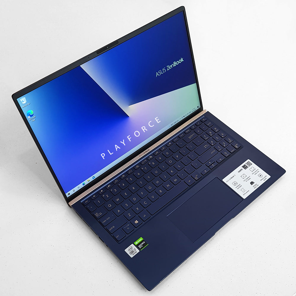 ASUS ZenBook 15 UX533FTC Laptop - Intel Core i7-10510U, NVIDIA GTX 1650 Max-Q, 16GB RAM, 1TB SSD, 15.6
