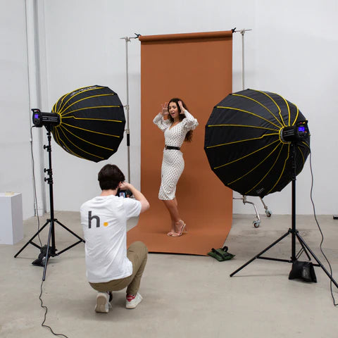 Bare Nudes Collection - 1.36x10M Half Width Photography Backdrop Paper Set for Studio Portraits, Fashion Shoots & Creative Projects