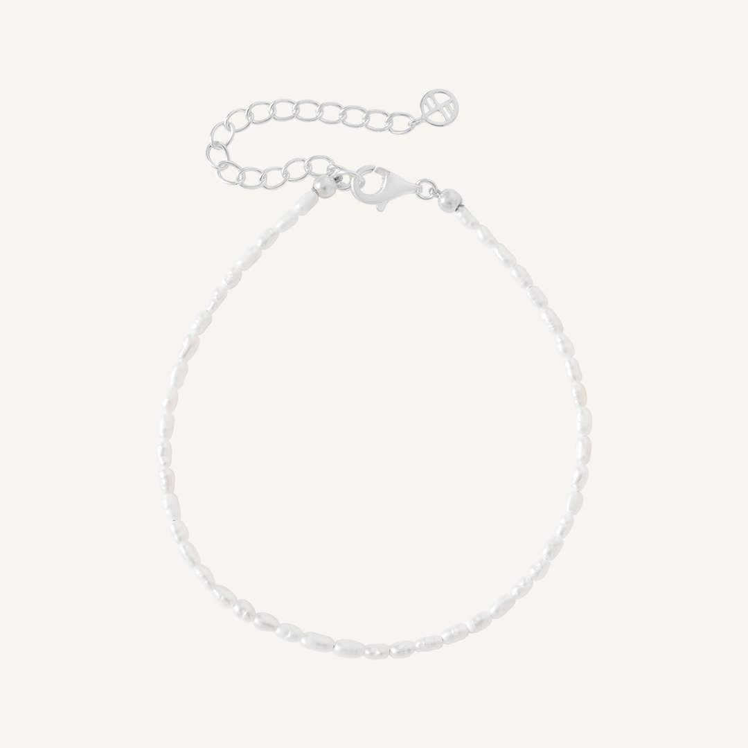 Peggy Pearl Bracelet with Stone of Potential - Elegant Jewelry for Women, Gift for Her, Perfect for Weddings, Parties & Special Occasions