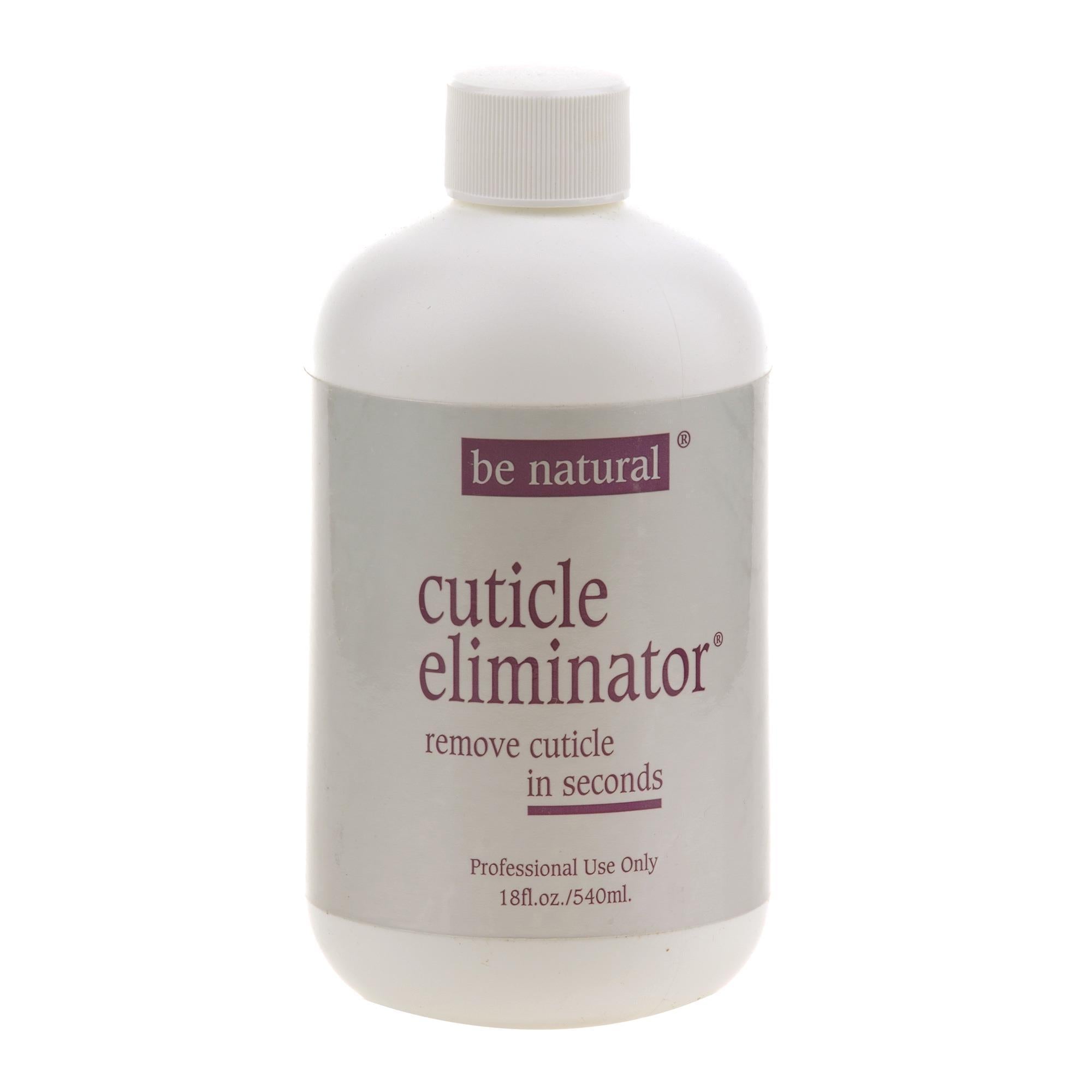 Be Natural Cuticle Eliminator - Gentle Nail Care Solution for Soft & Healthy Cuticles - Perfect for Manicures & Pedicures at Home or Salon