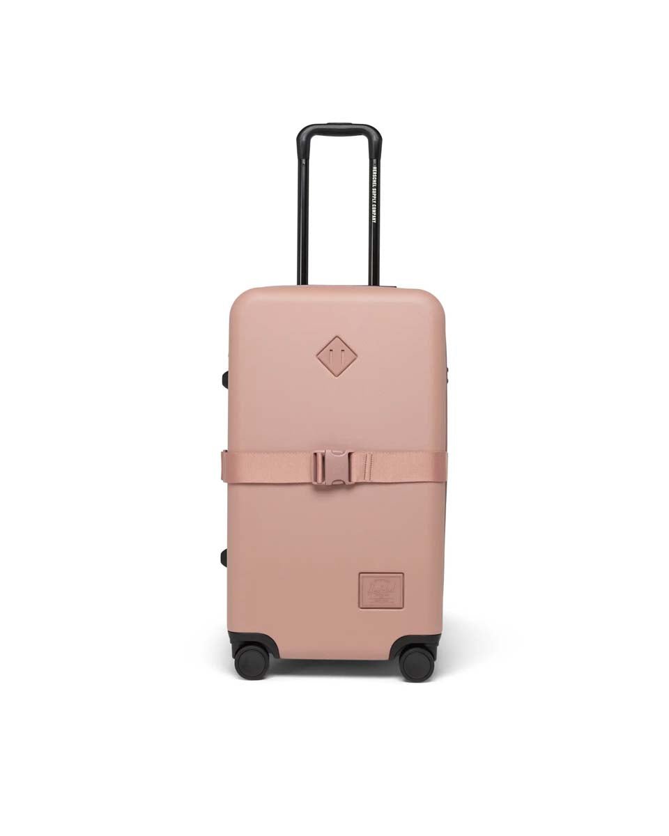 Herschel Heritage Hardshell Medium Expandable Luggage - Ash Rose | Durable Carry-On Suitcase for Travel, Business Trips & Weekend Getaways