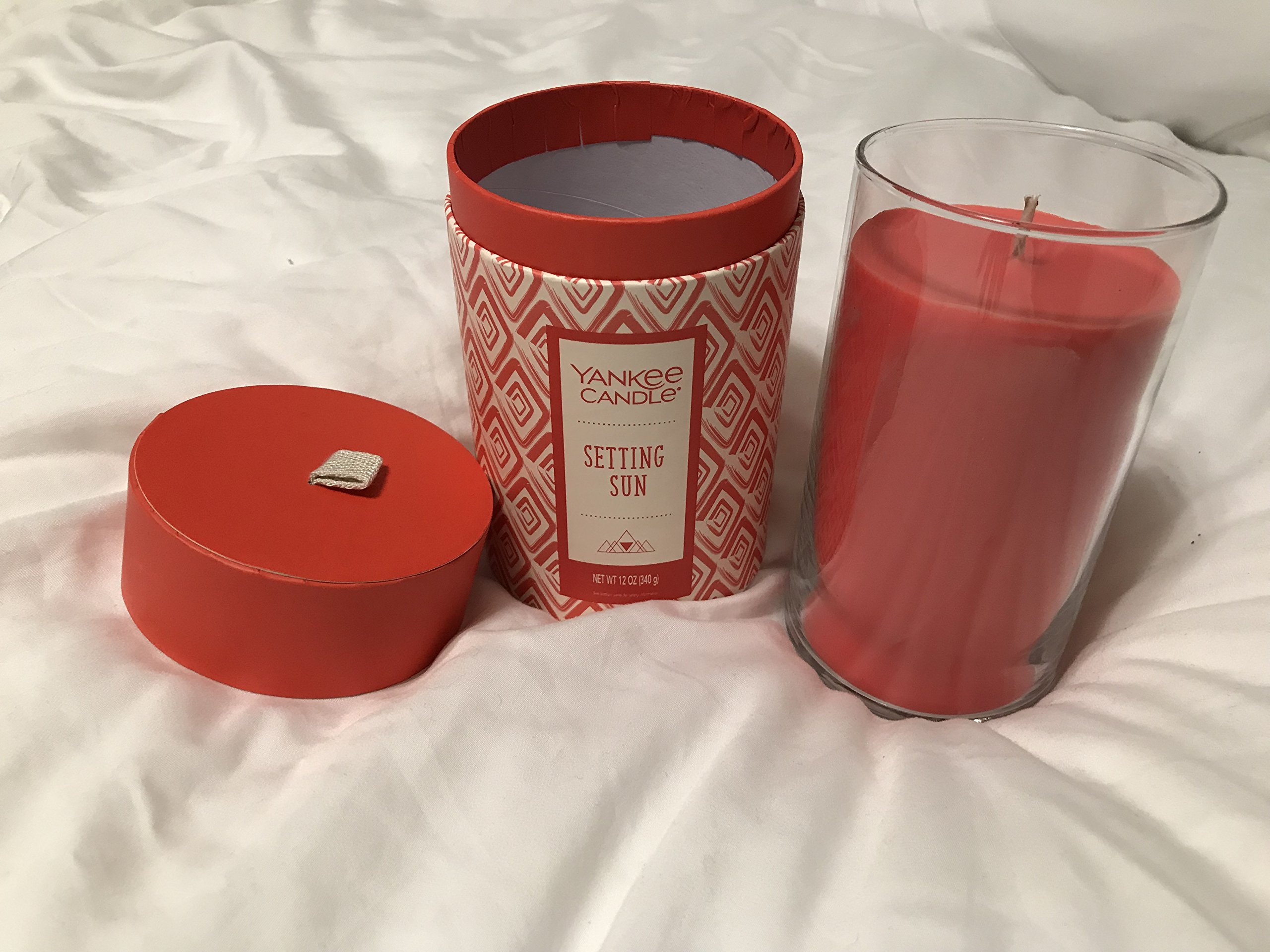 Yankee Candle Wanderlust Collection - Setting Sun Limited Edition Scented Candle | Long-Lasting Fragrance for Home, Office & Gift Giving | Aromatherapy & Relaxation