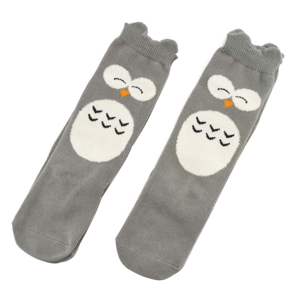 Shorven Baby & Kids Cotton Knee High Socks with Non-Slip Grips - 2 Pairs Pack - Soft & Comfortable for Everyday Wear, Playtime & Nursery