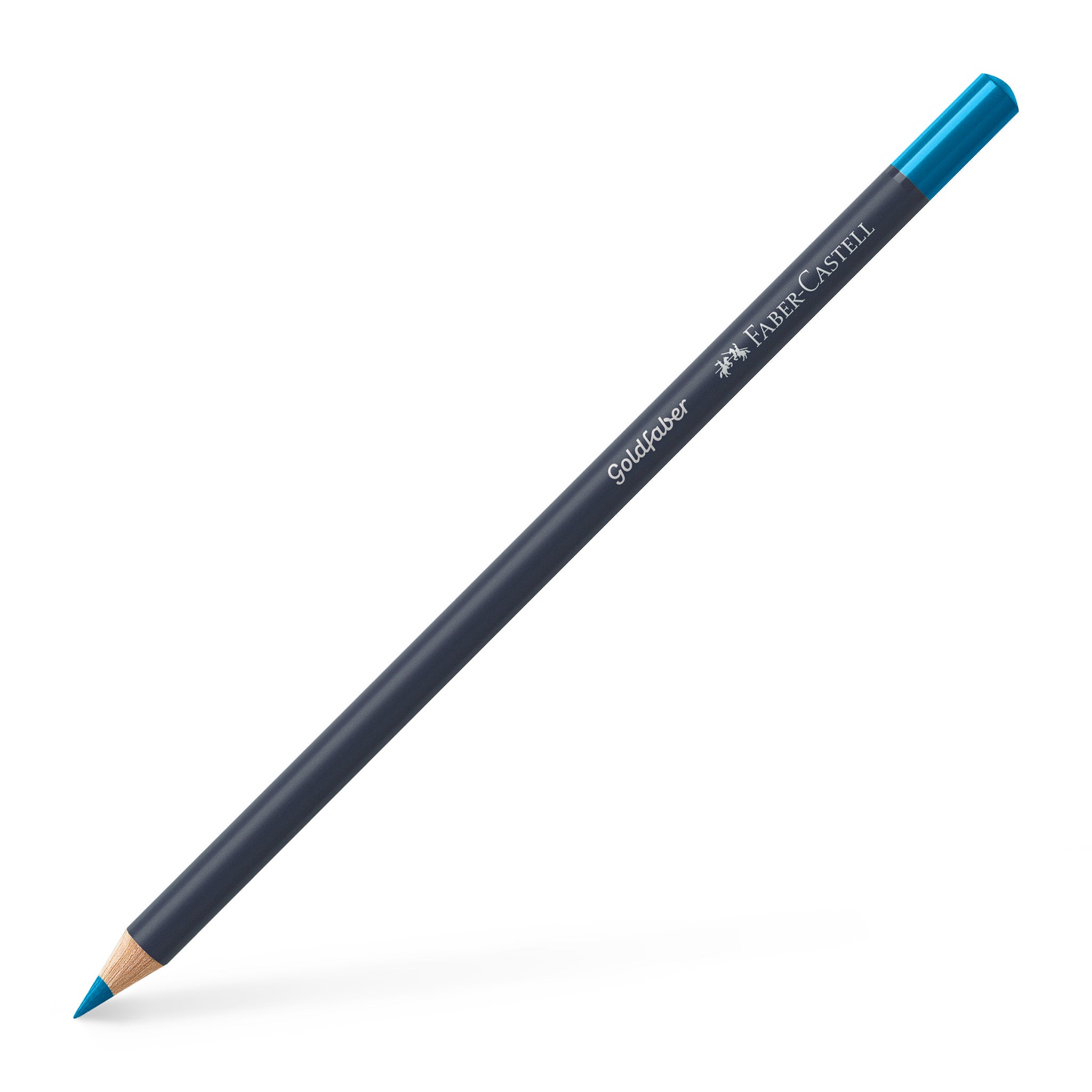 Gold Faber Castell Color Pencil Set - #153 Cobalt Turquoise & #114753 - Premium Artist Drawing Pencils for Sketching, Coloring & Professional Artwork