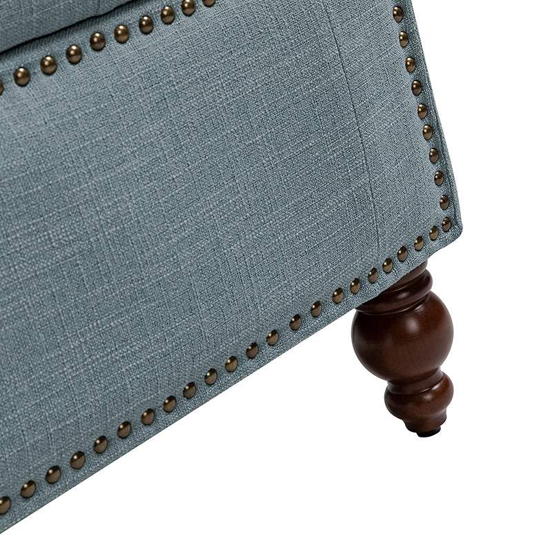 Eugen Upholstered Flip Top Storage Bench - Stylish Ottoman with Hidden Storage for Bedroom, Living Room & Entryway - Perfect for Seating, Storage & Home Decor