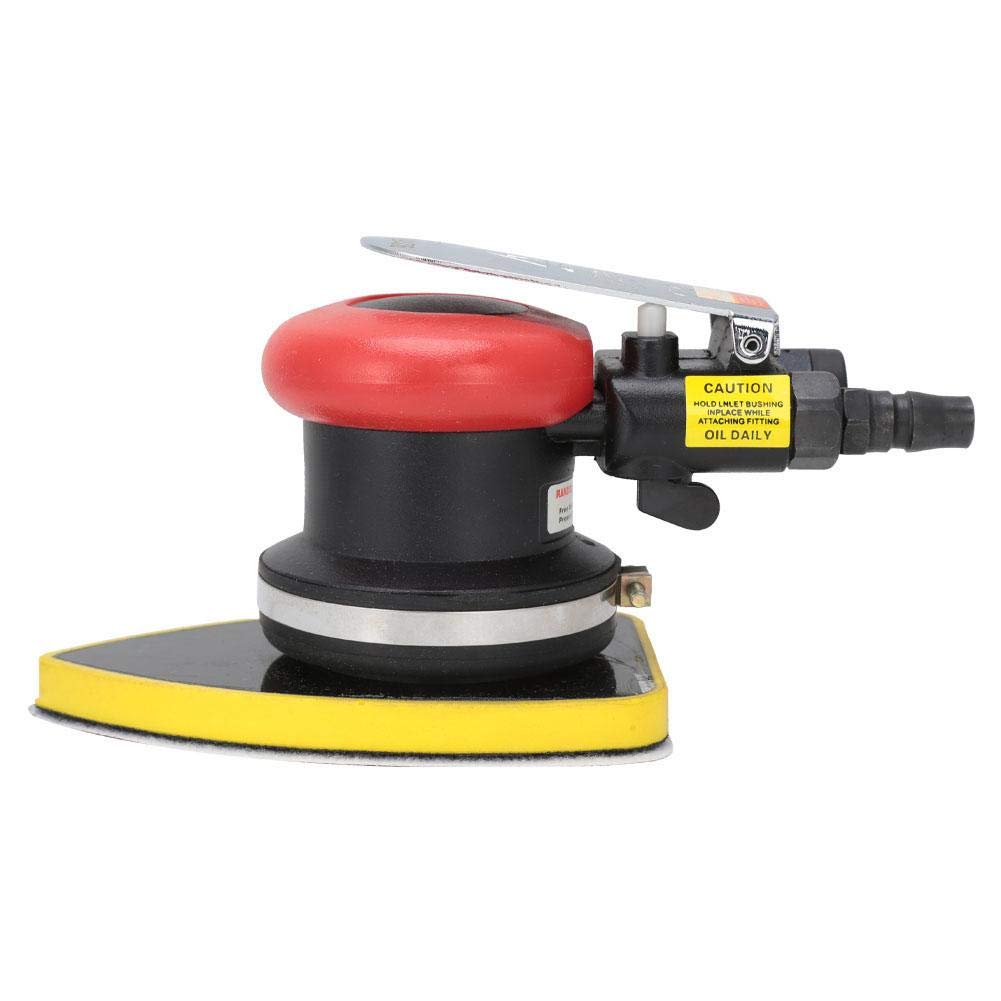 Valentine's Day Air Orbital Sander - 90x130mm Pneumatic Polishing Tool with Triangular Sandpaper for Woodworking & Metal Finishing | Perfect for DIY Projects & Professional Use