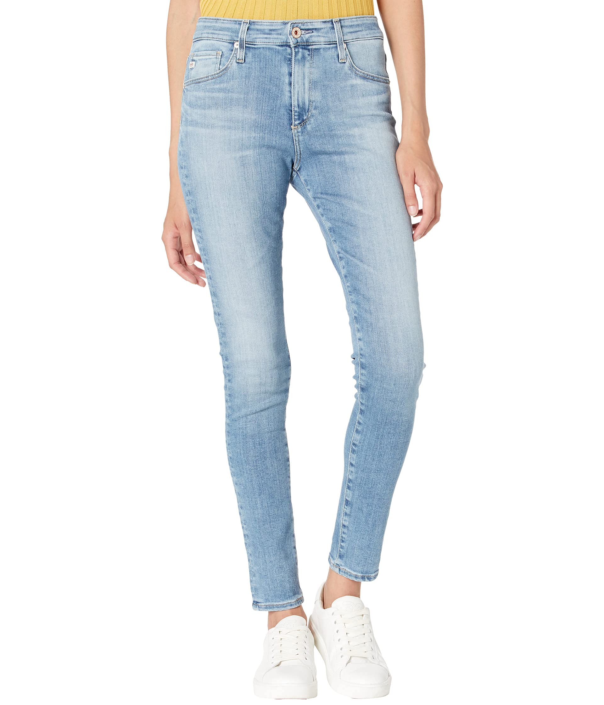 AG Adriano Goldschmied Women's Farrah High Rise Skinny Jeans - Stretch Denim Pants for Women, Slim Fit Ankle Jeans with Comfortable Waistband | Perfect for Work, Date Night & Casual Outfits