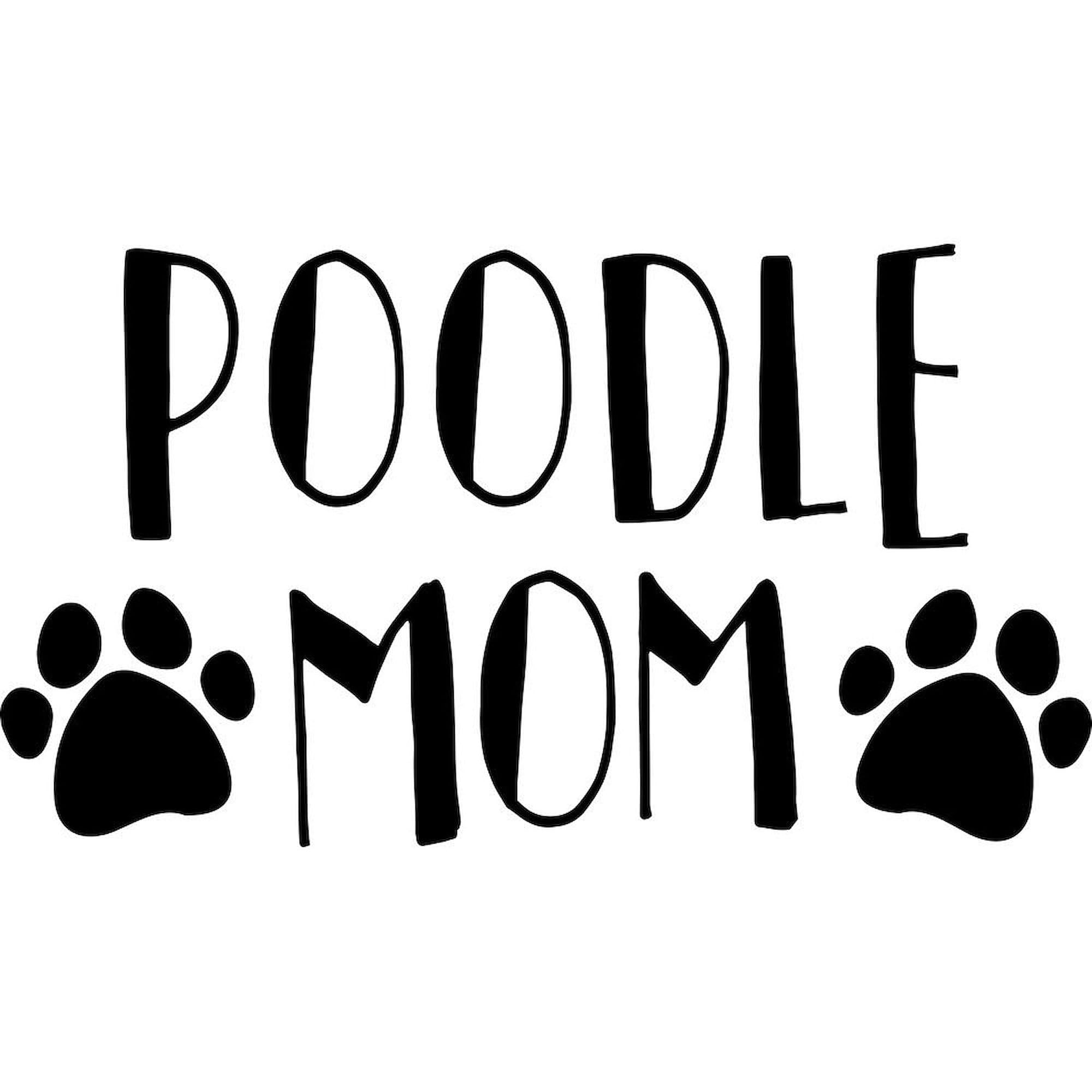 Poodle Mom Ceramic Coffee Mug 11 oz (325 ml) - Perfect Gift for Dog Lovers, Ideal for Coffee, Tea & Hot Drinks at Home or Office