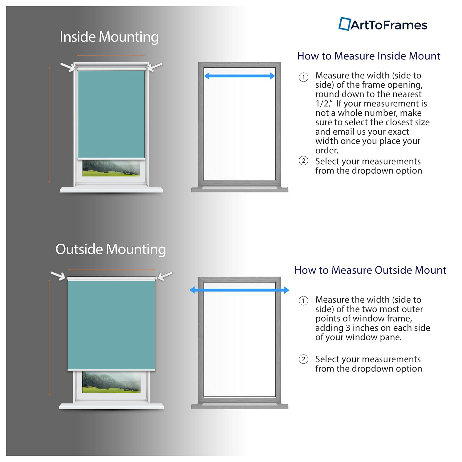 Custom Blackout Roller Window Shade 17