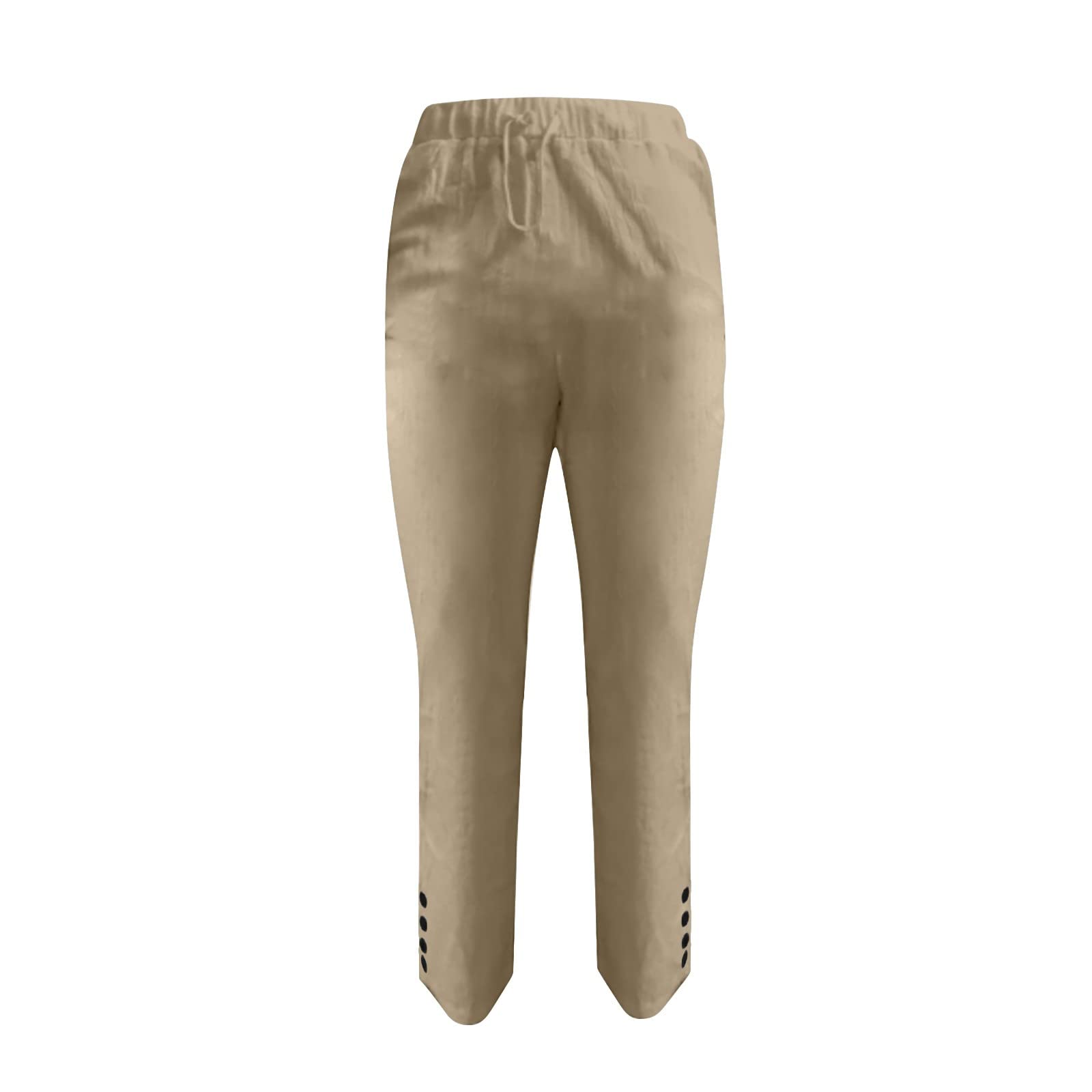 Women's High Waist Wide Leg Palazzo Pants - Casual Work Pants with Smocked Elastic Waist, Loose Comfort Fit & Side Pockets - Perfect for Office, Travel & Lounge Wear