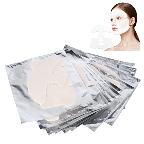 Premium Hyaluronic Acid Hydrogel Face Mask with White Pearl Extract - Deep Moisturizing & Anti-Wrinkle Collagen Treatment for Instant Lifting & Firming - Perfect for Spa Day, Skincare Routine & Special Occasion Prep