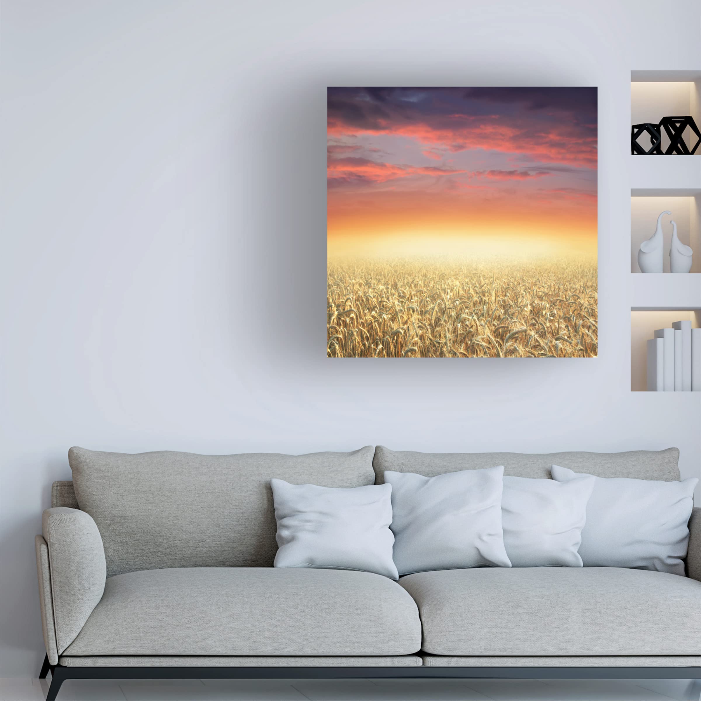 Ben Heine 'Glowing' Canvas Art Print - Modern Wall Decor for Living Room, Bedroom & Office - Trademark Fine Art Collection