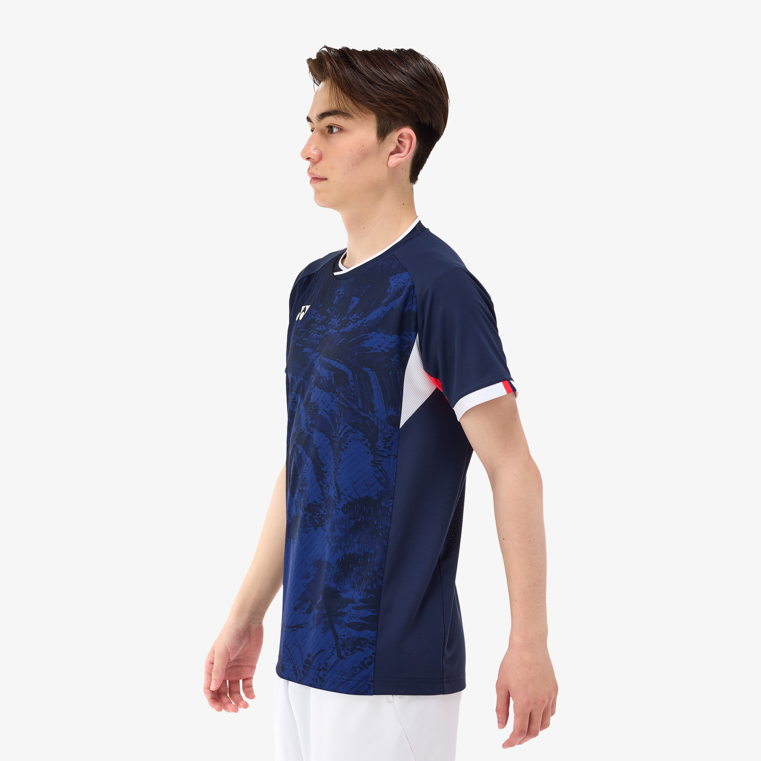 Yonex Men's Tennis Shirt 10593 - Navy Blue Performance Polo for Competitive Play & Casual Wear