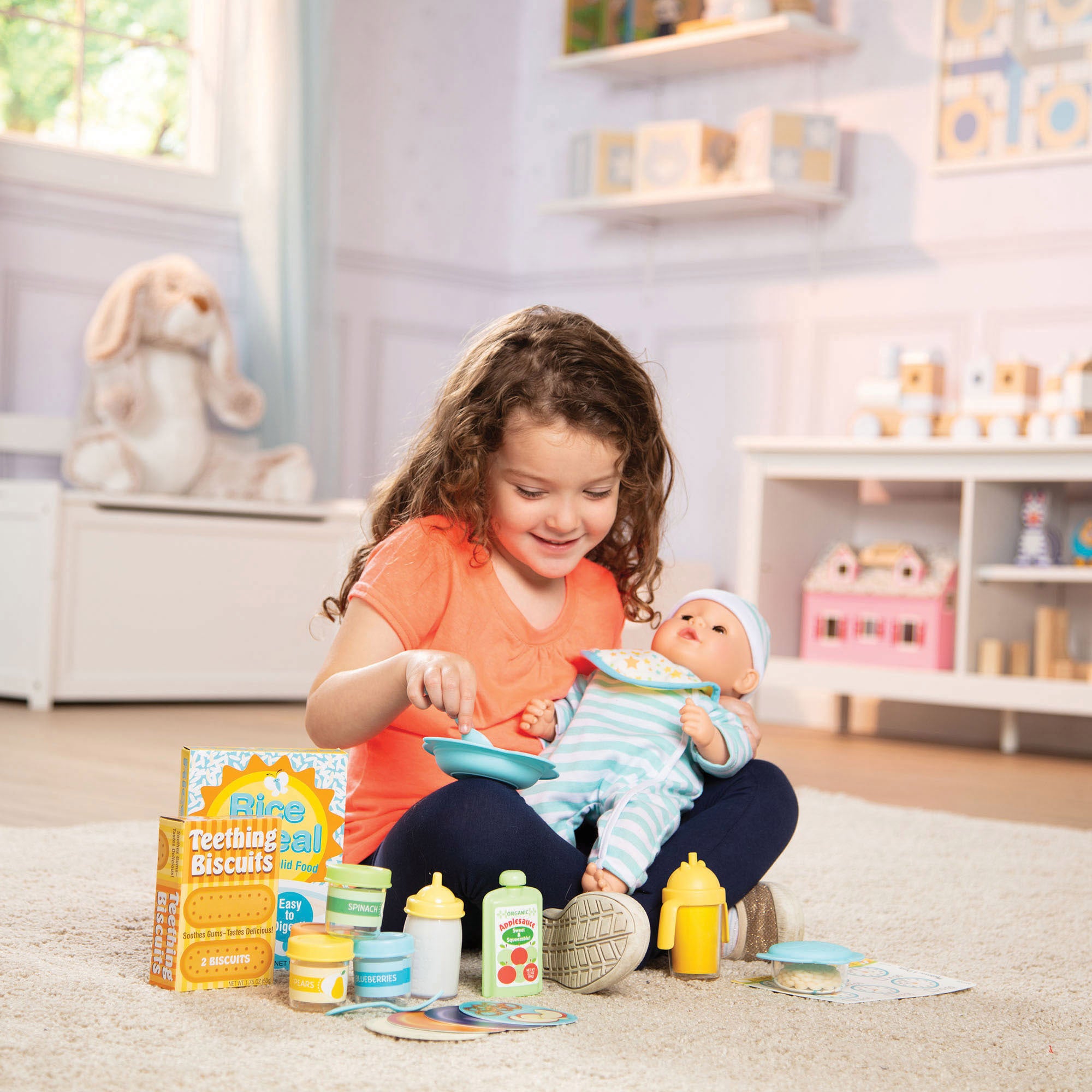 Interactive Mealtime Play Set for Toddlers - Pretend Food & Utensils for Kids - Fun Learning Toy for Role Play, Kitchen & Dining Scenarios