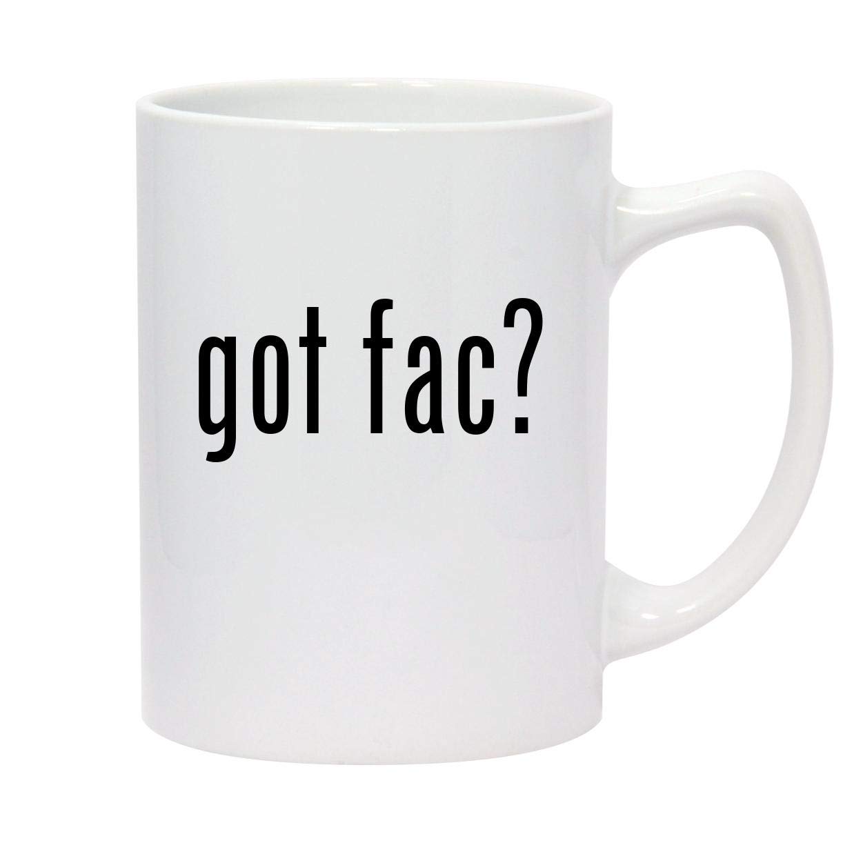 14oz White Ceramic Statesman Coffee Mug - Premium Quality, Durable & Dishwasher Safe - Perfect for Home, Office & Gifts
