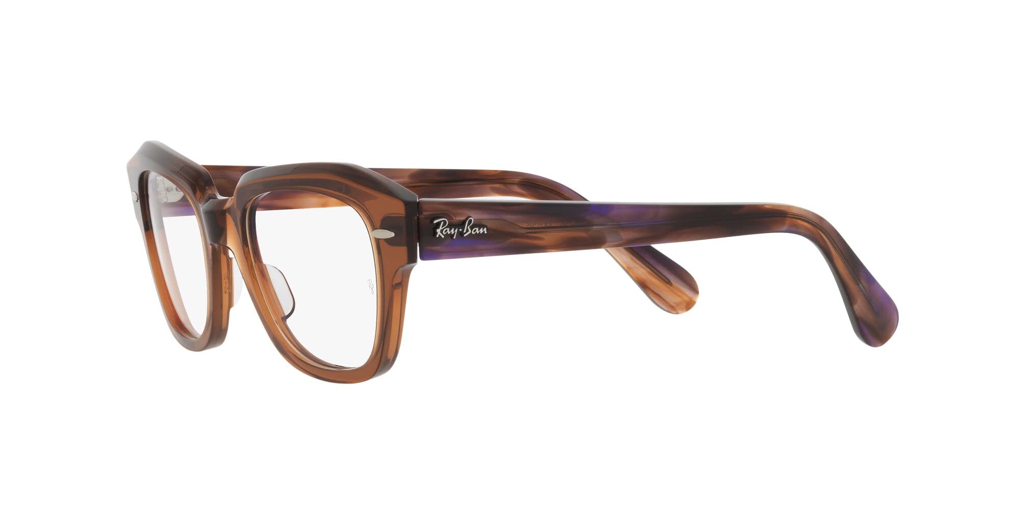 Ray-Ban Rx5486 State Street Cat Eye Prescription Eyeglasses Frames for Women - Stylish & Lightweight Eyewear for Work, Reading & Everyday Use