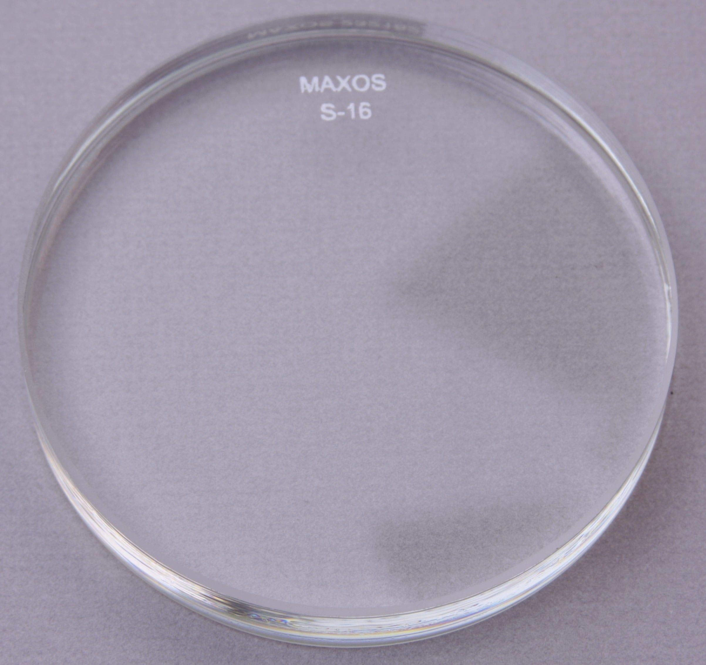 3 Inch High Pressure Borosilicate Sight Glass Replacement - Maxos - Durable for Industrial, Laboratory, and Hydraulic System Monitoring