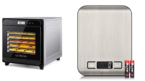 Ultrean Food Scale & Dehydrator for Kitchen & Meal Prep