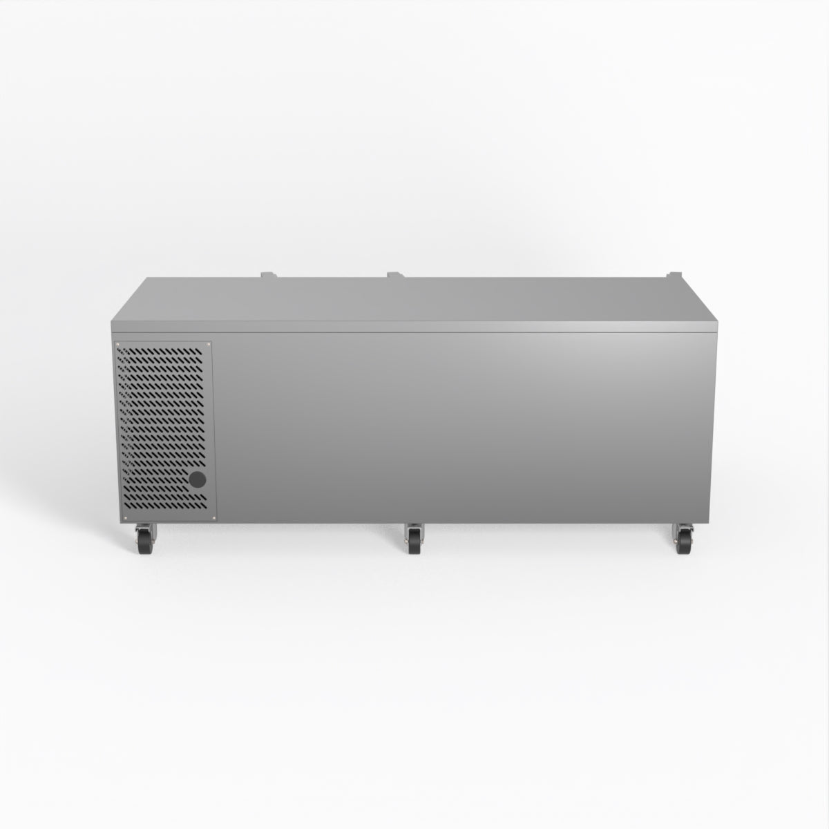 AG 3-Door Commercial Refrigerator - 800mm Depth Under Counter Fridge for Restaurants, Bars & Kitchens | Heavy-Duty Stainless Steel Worktop Freezer