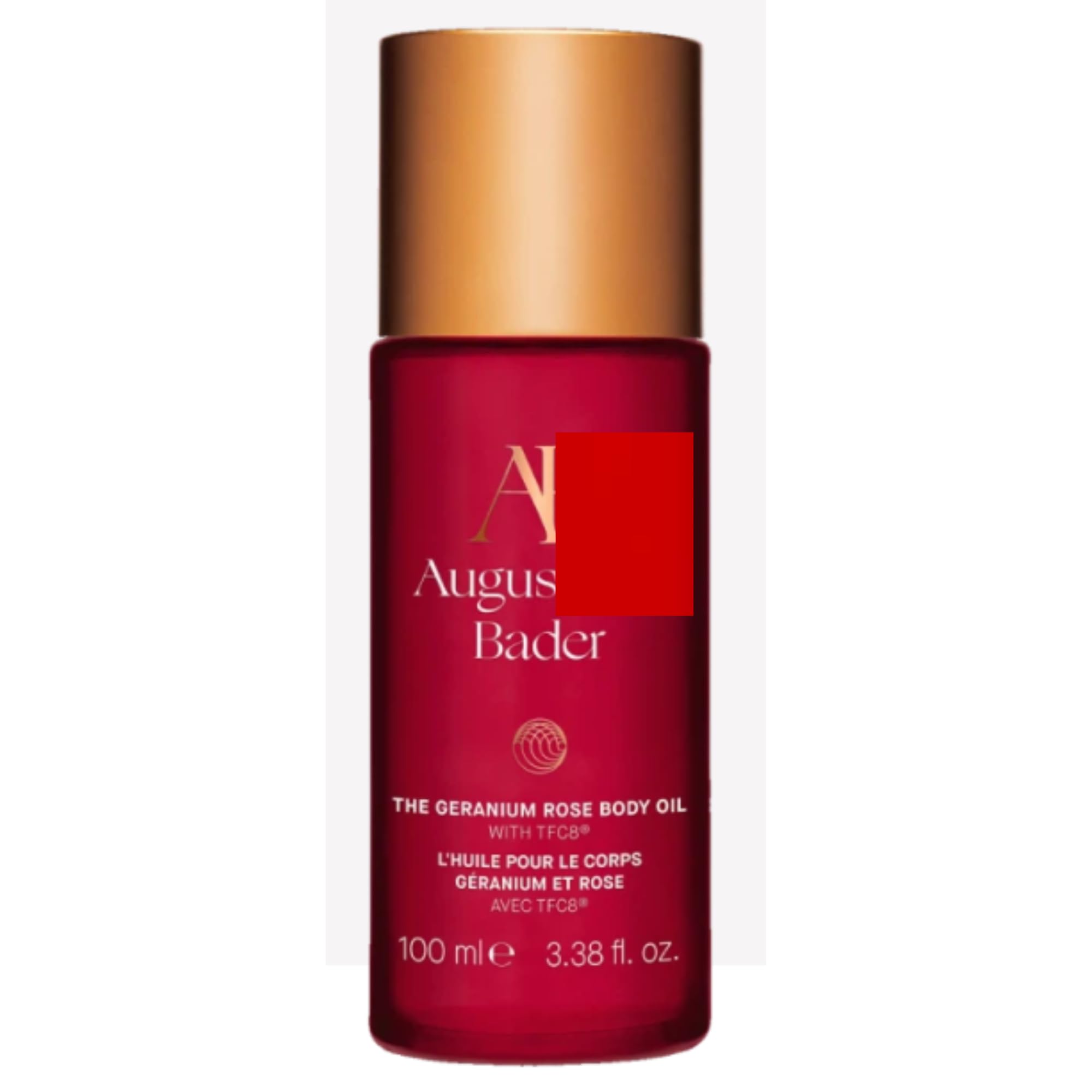 Bader The Geranium Rose Body Oil - 3.38 fl oz, TFGC Formula | Hydrating & Nourishing Skin Care for Dry Skin, Massage & Aromatherapy Use