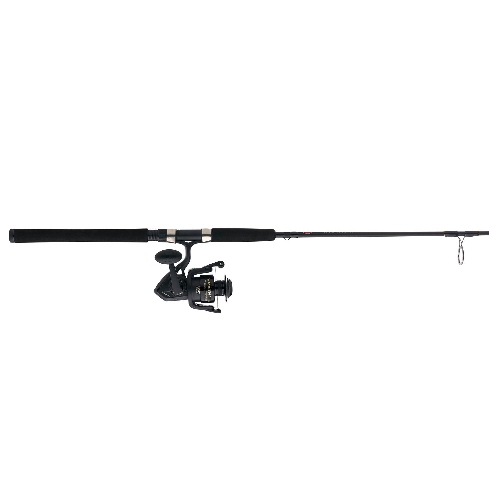 Wrath™ II Spinning Rod and Reel Combo - Premium Fishing Gear for Freshwater & Saltwater Anglers - Perfect for Bass, Trout, and Saltwater Fishing Adventures
