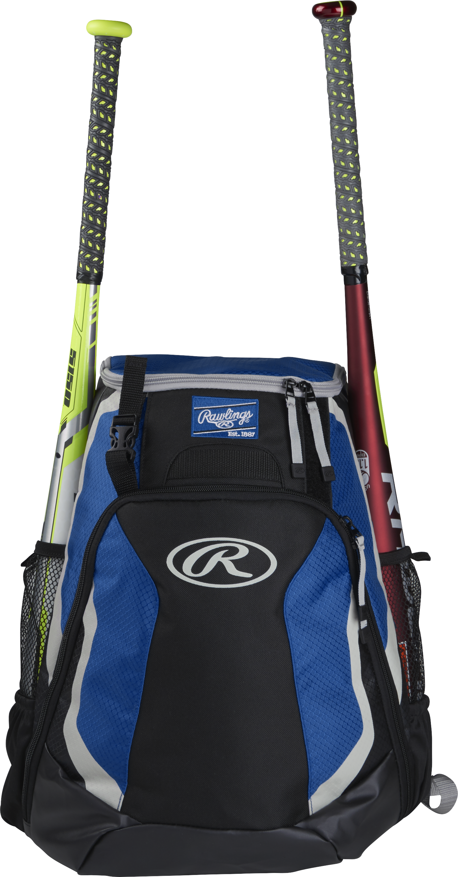 Rawlings R500 Baseball Backpack for Players - Durable Sports Bag for Training, Games & Travel | Perfect for Baseball, Softball & School Use
