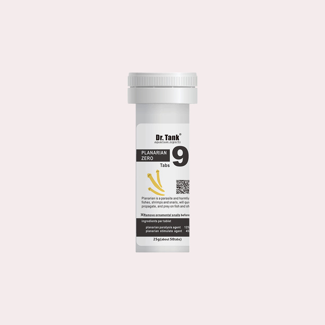 Dr. Tank Planarian Zero 9 - Effective Planaria Treatment for Aquariums | Safe & Fast Solution for Shrimp Tanks, Fish Tanks & Aquatic Plants | Eliminates Flatworms & Protects Ecosystem