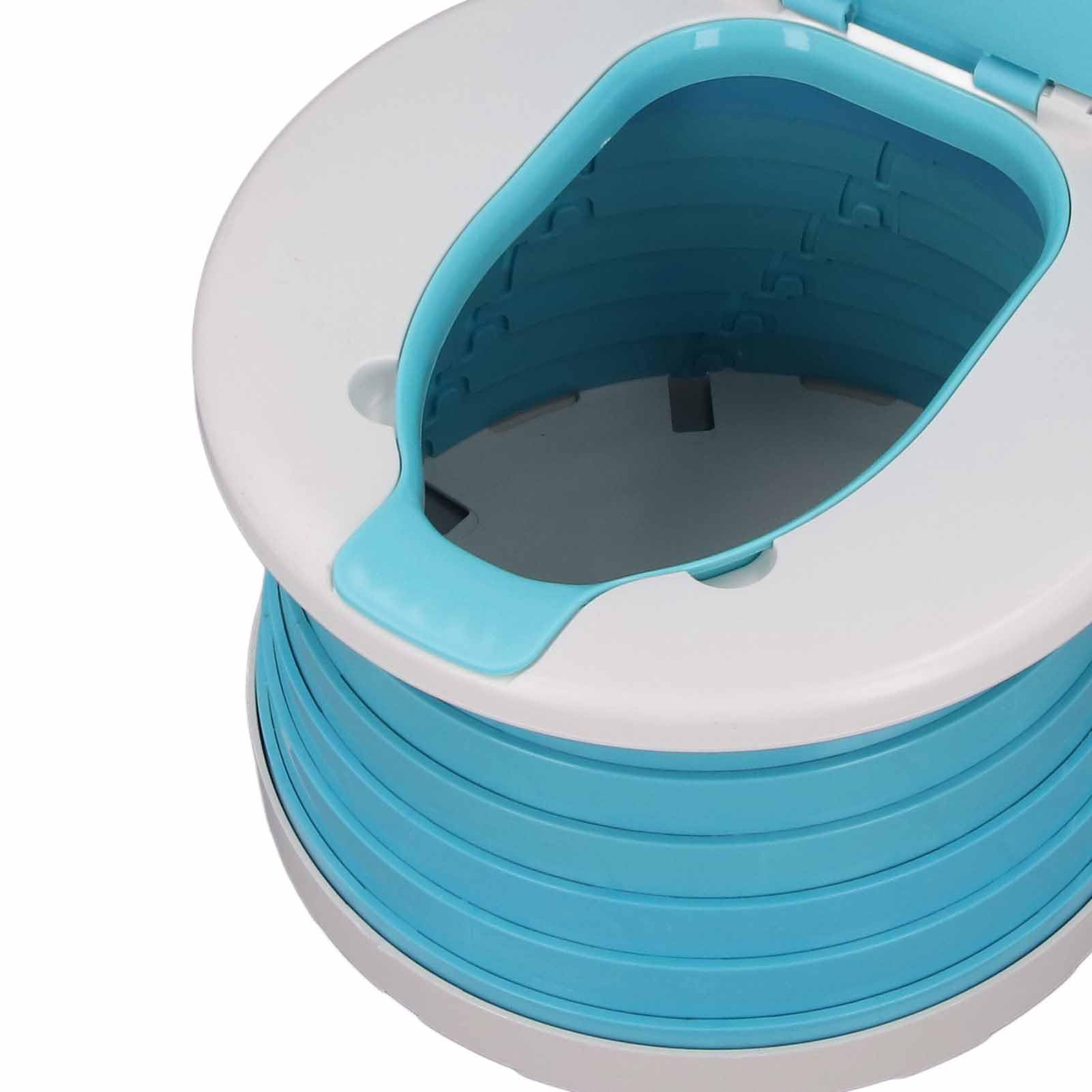 Foldable Training Toilet for Toddlers - ABS Portable Potty Chair | Travel, Camping & Emergency Use | Indoor & Outdoor Baby Toilet for Home, Car & Camping Trips