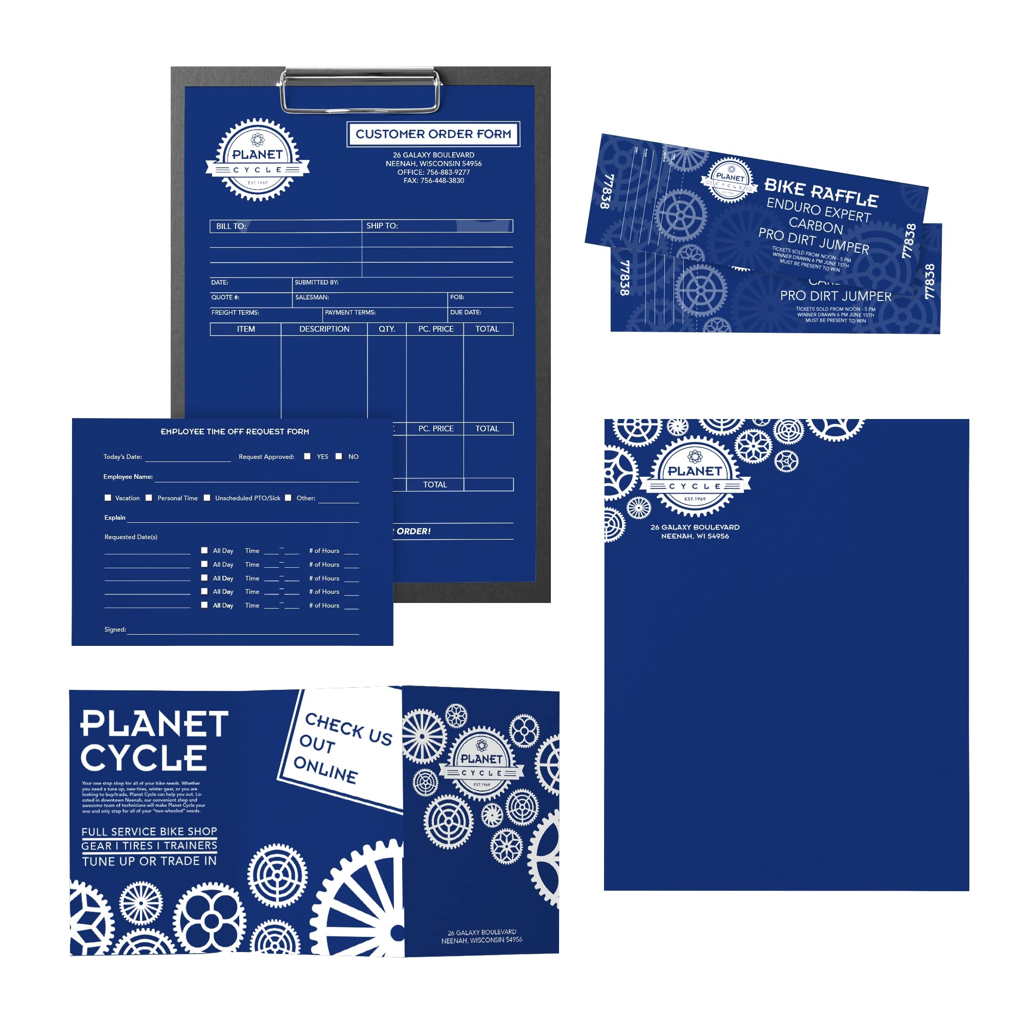 Astrobrights® Blast-Off Blue Colored Paper - 8.5