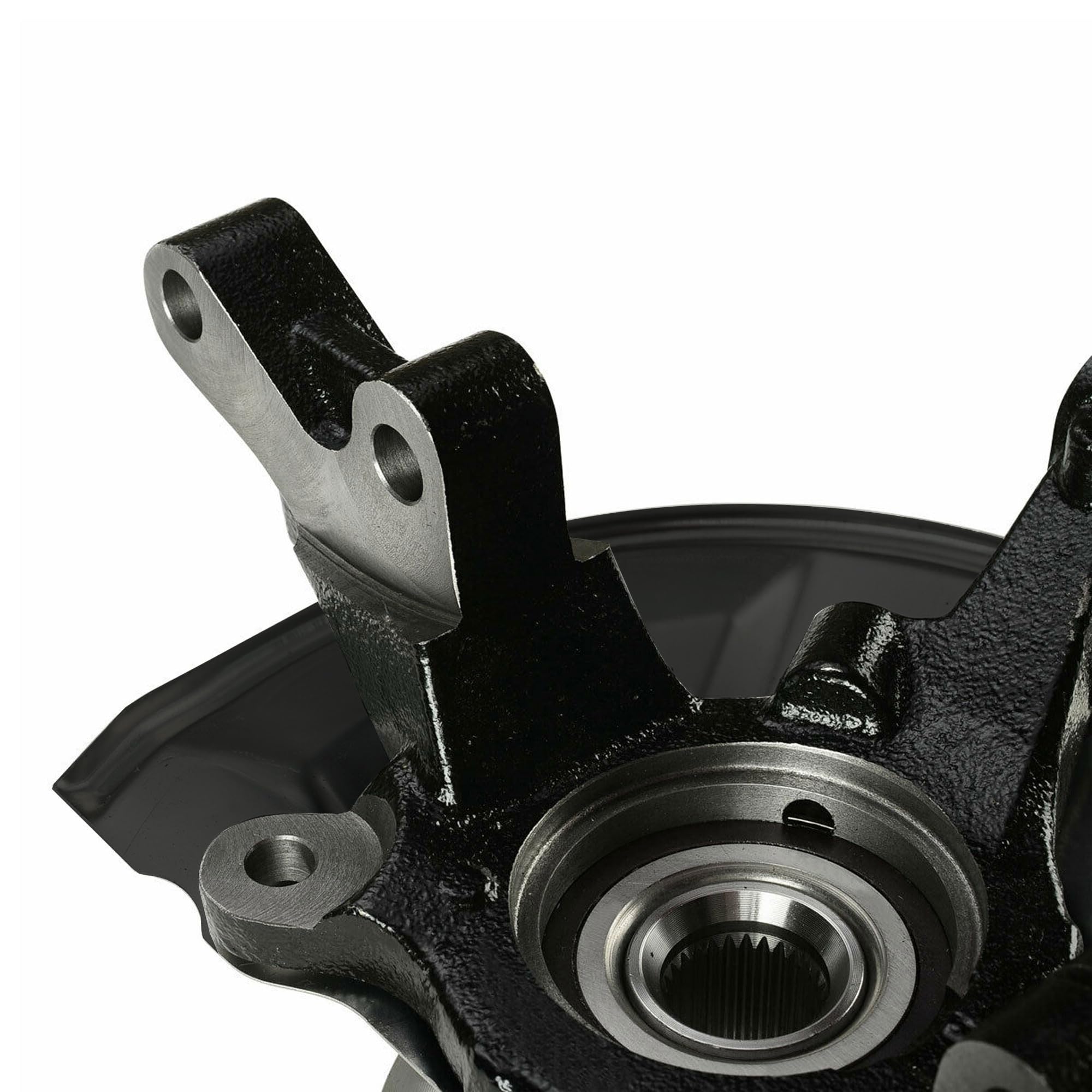 Front Right Steering Knuckle Wheel Bearing Hub Assembly for 2008-2012 Dodge Caliber, 2007-2017 Jeep Compass & Patriot - 698-410 - Perfect for Off-Roading, Daily Commuting & Vehicle Maintenance