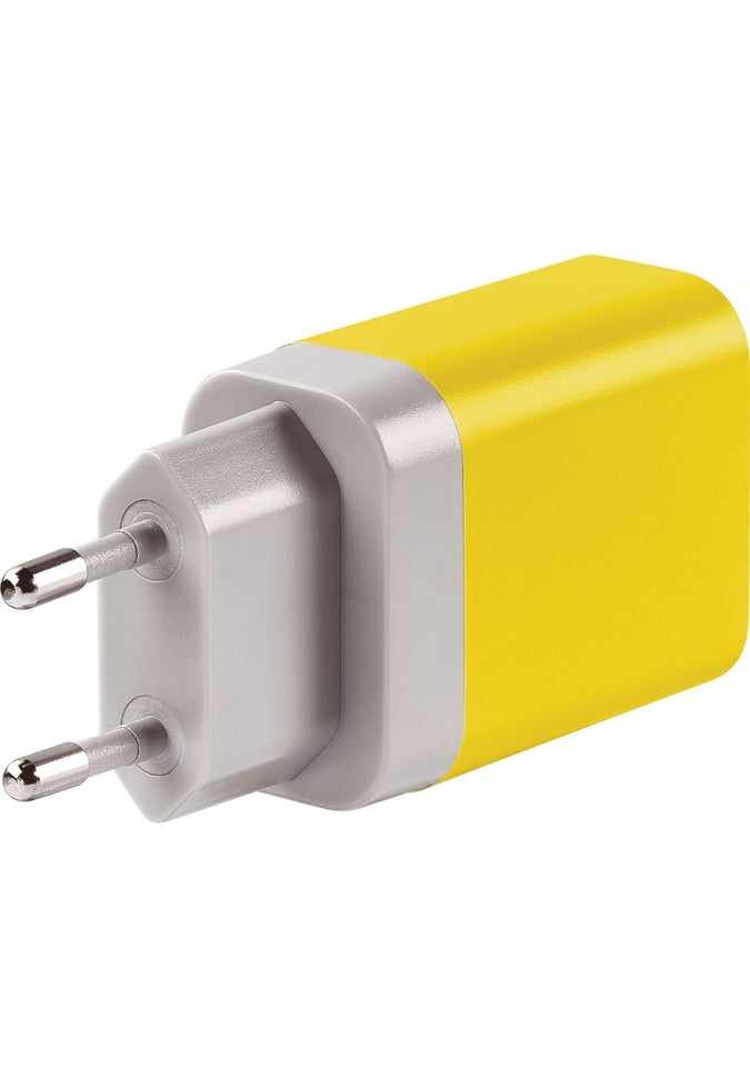 Go Travel Worldwide 3-Port USB A Wall Charger - Fast Charging for iPhone, Android, Tablets | Perfect for Travel, Home & Office Use
