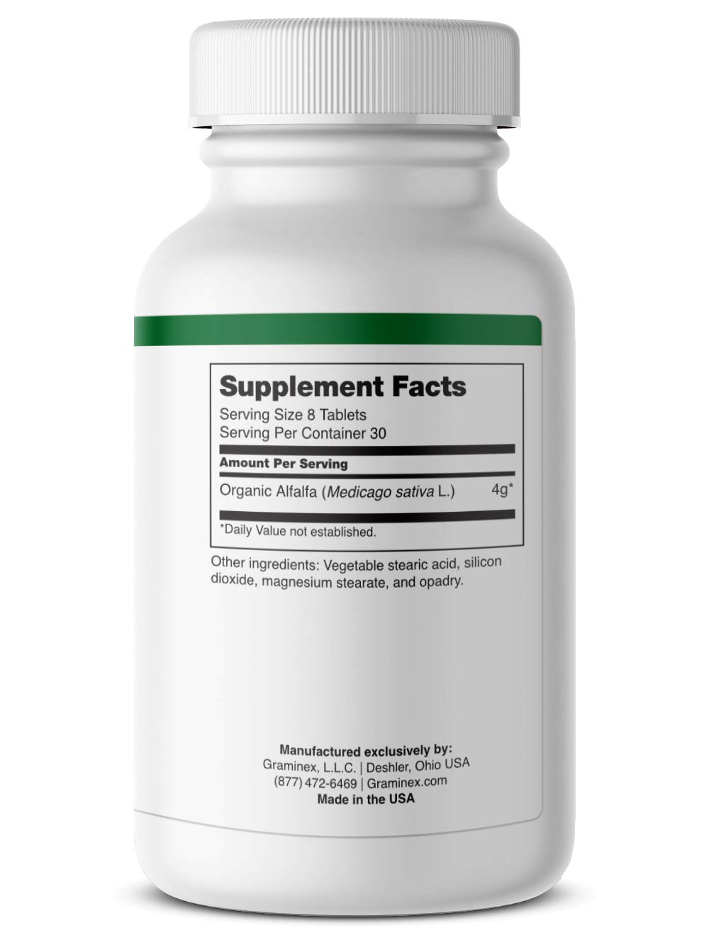 Organic Alfalfa Tablets - Non-GMO Superfood Supplement Rich in Vitamins, Minerals & Amino Acids - 240 Count for Daily Nutrition & Detox - Supports Digestion, Energy & Immune Health - Perfect for Smoothies, Juices or On-the-Go Wellness