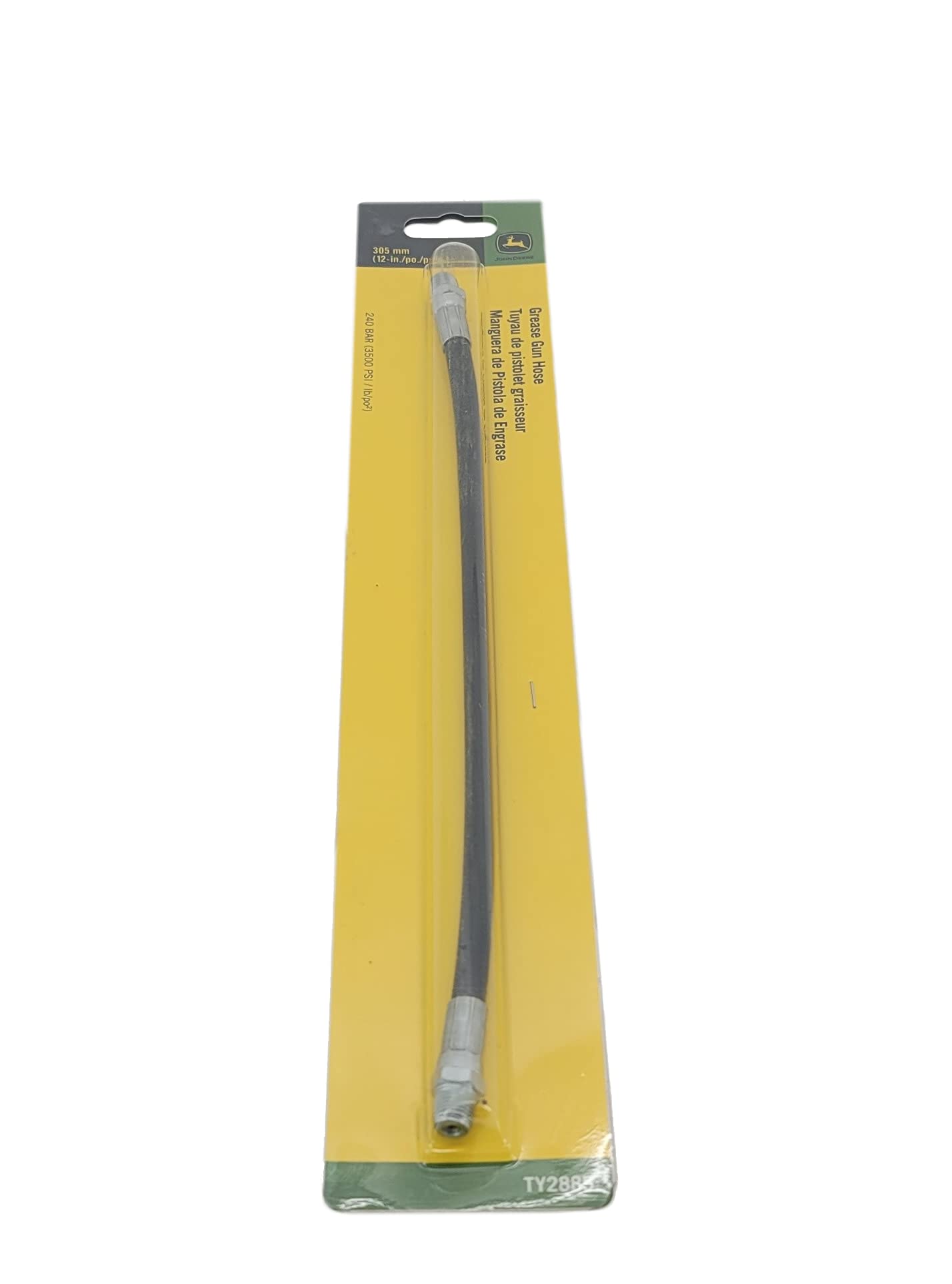 Original John Deere TY2885 Grease Gun Hose - Heavy Duty Equipment Lubrication for Tractors, Mowers & Farm Machinery (Fits Most John Deere Models)