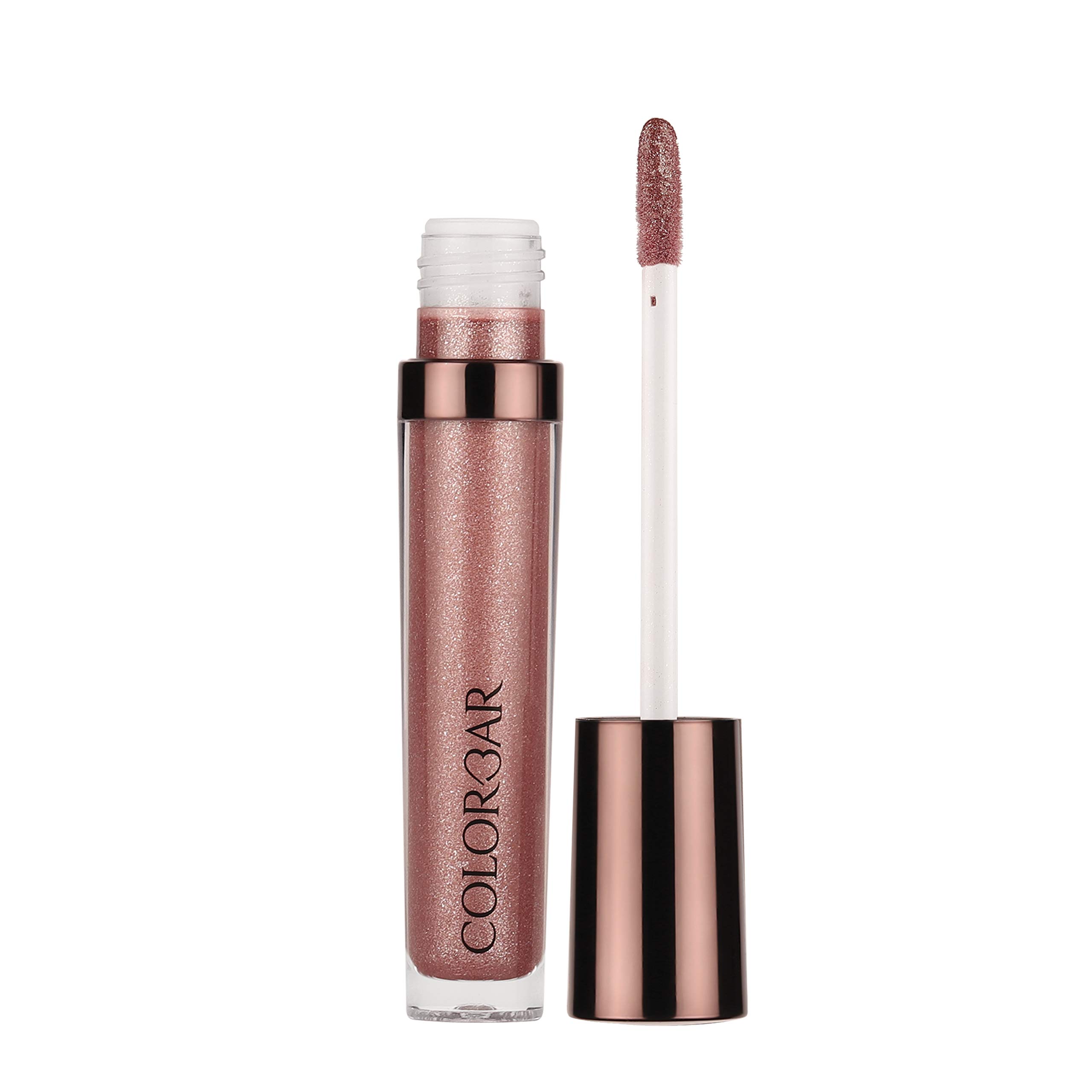 Colorbar Starlit Lip Gloss - Shimmering Glossy Finish, Champagne Shade, 6ml - Perfect for Night Out & Special Occasions
