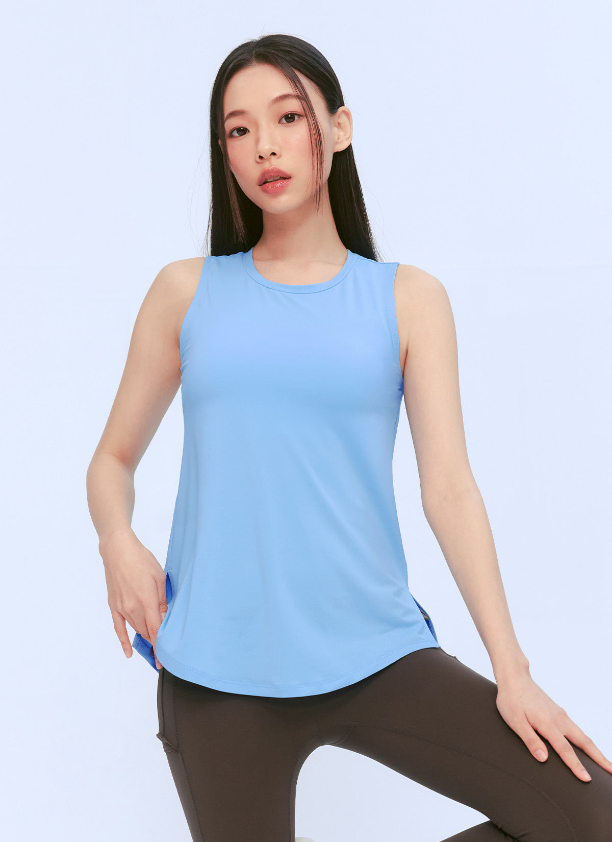 Premium Ice Feather Comfort Sleeveless Top for Women - Lightweight Summer Blouse for Casual Wear, Office & Outdoor Activities