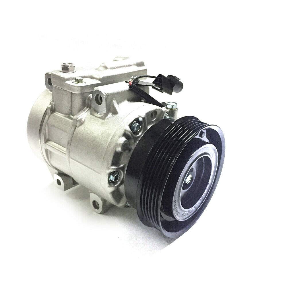 Replacement A/C Compressor with Clutch for 2007-2008 Kia Ron-Do 2.7L Engine - 60-02283 NA - Perfect for Summer Cooling & Auto AC Repair