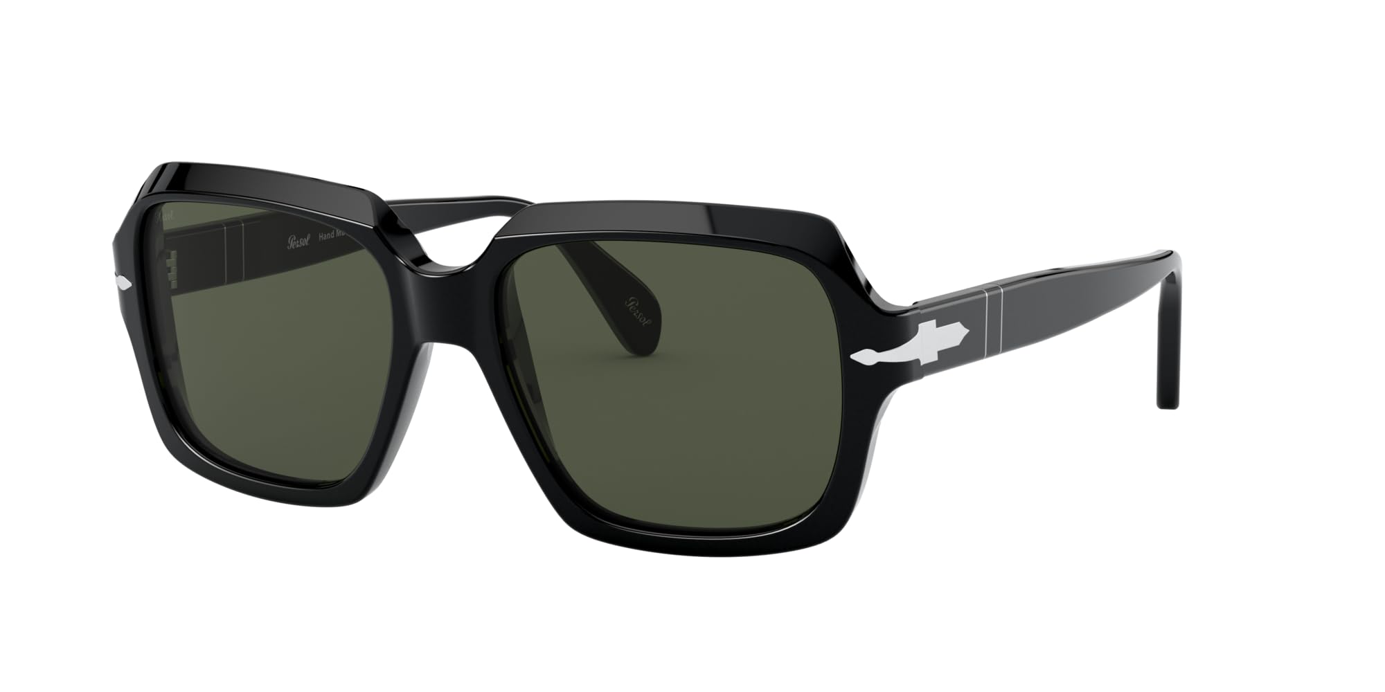 Persol PO0581S Square Sunglasses for Men & Women – Classic UV Protection Polarized Lenses – Perfect for Driving, Travel & Outdoor Activities