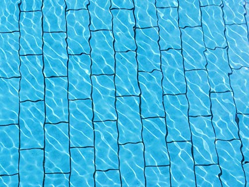 20x30 Inch Laminated Summer Swimming Pool Poster - Vibrant Colors & Water-Themed Wall Art for Home Decor - Perfect for Bathroom, Kids Room & Pool House Decoration