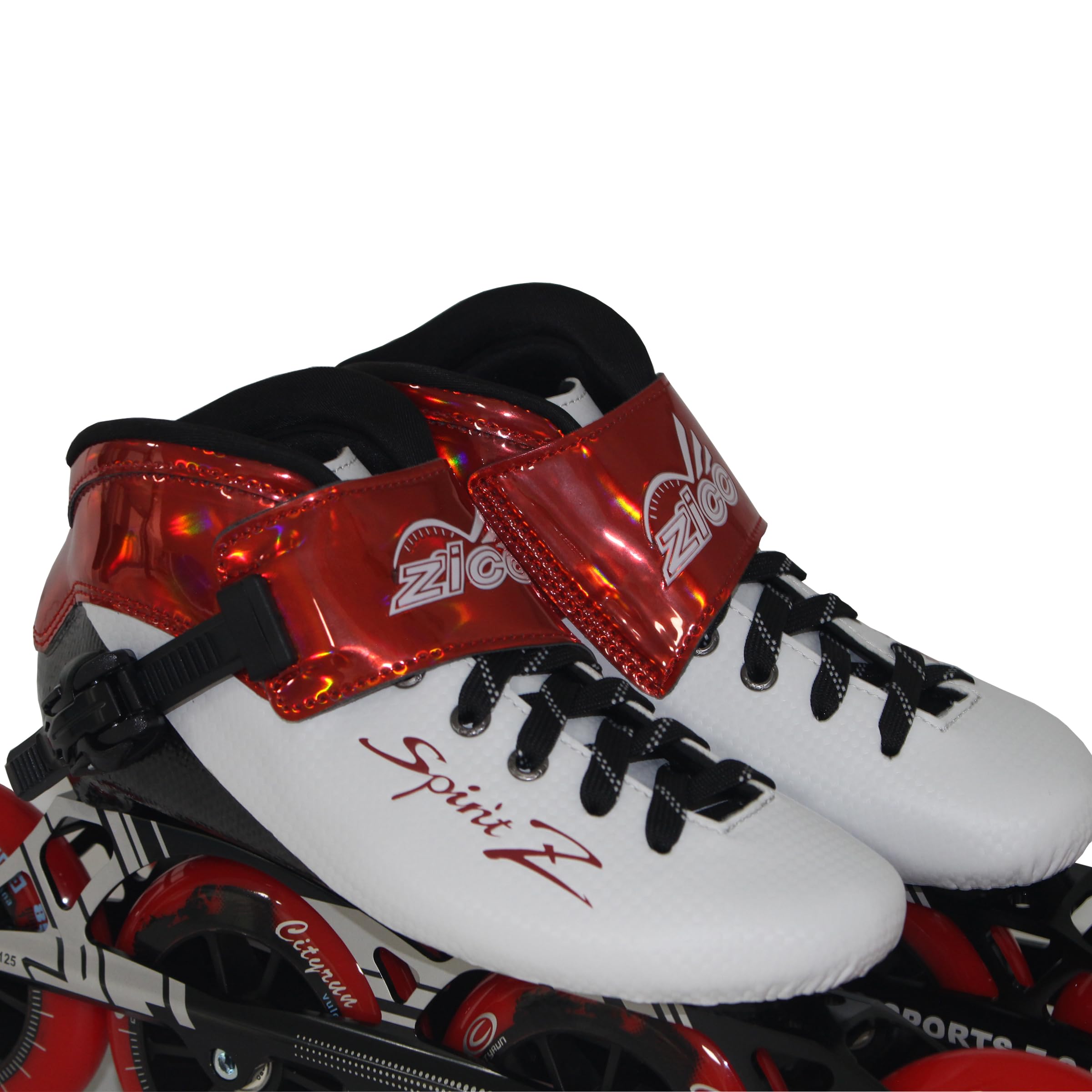 Professional Inline Speed Skates for Adults - High Performance Fitness Racing Skates for Men & Women | Perfect for Outdoor Training, Marathon Racing & Roller Sports (Black)