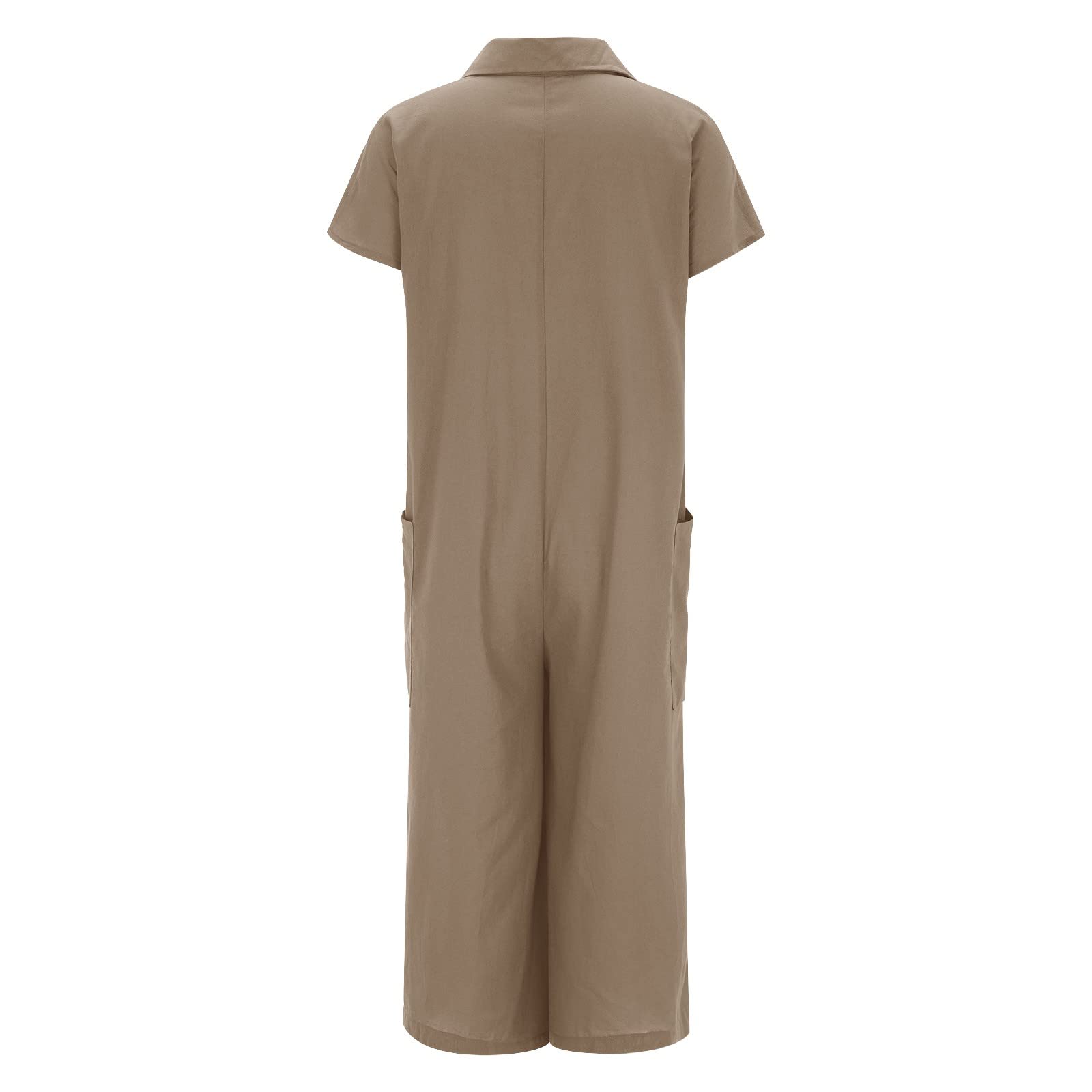 Black Romper Bodysuit for Women - Solid Color Casual Short Sleeve Jumpsuit with Mid-Length Design | Perfect for Summer Outfits, Beach Vacations & Date Nights