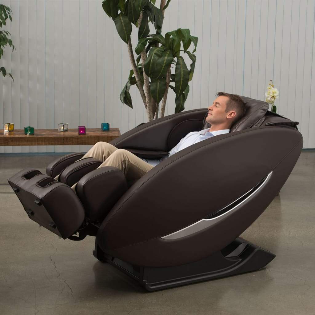 Zero Wall Heated L-Track Massage Chair for Inner Balance & Wellness - Perfect for Home, Office, and Relaxation Spaces