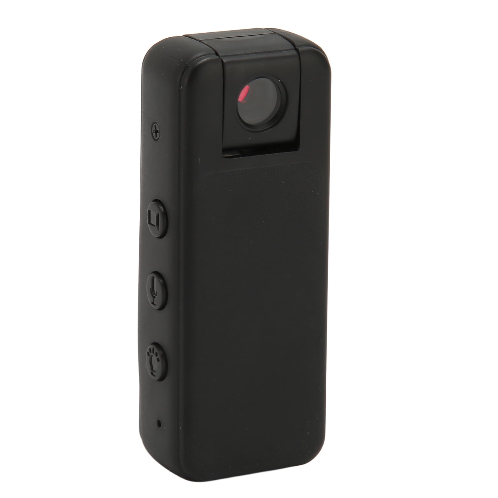 1080P Mini Body Camera with Night Vision & Audio - 12MP HD, 5H Loop Recording, 1000mAh Battery - Wearable Clip-On Camera for Cycling, Home Security, Office Surveillance & Outdoor Activities