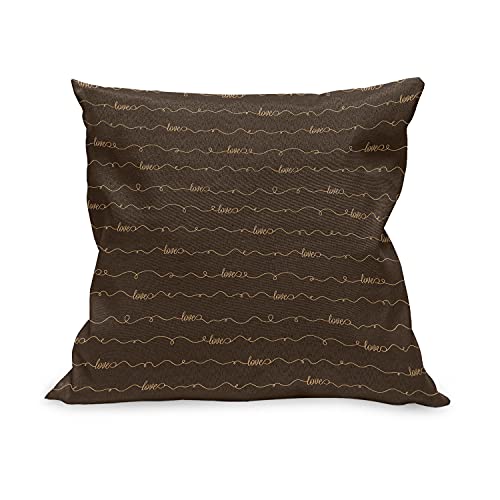 Dark Brown and Cream